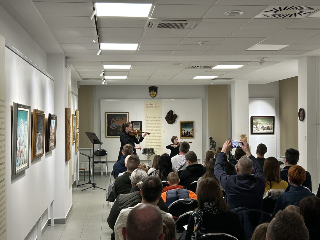 Drugi koncert iz cikla Mladi glasbeniki nastopajo v galeriji