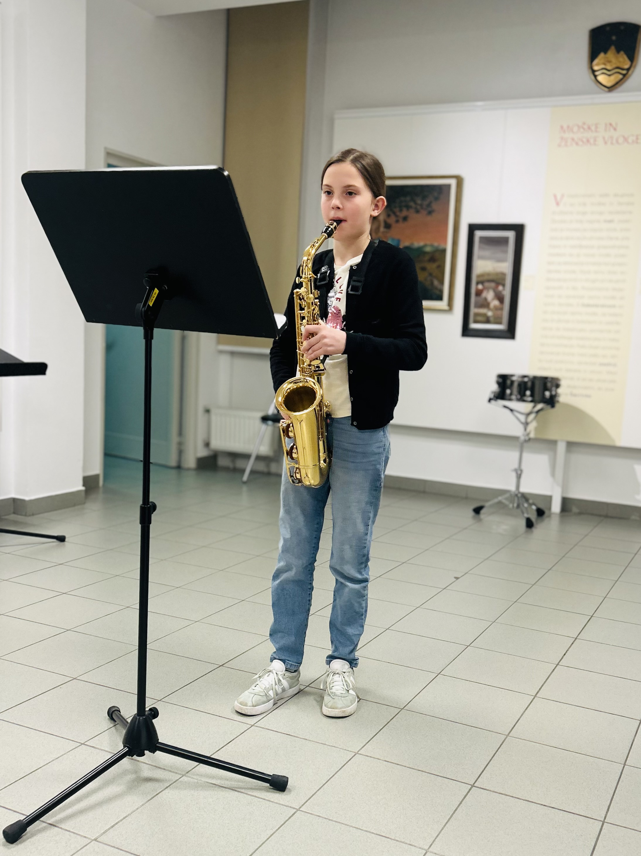 Drugi koncert iz cikla Mladi glasbeniki nastopajo v galeriji