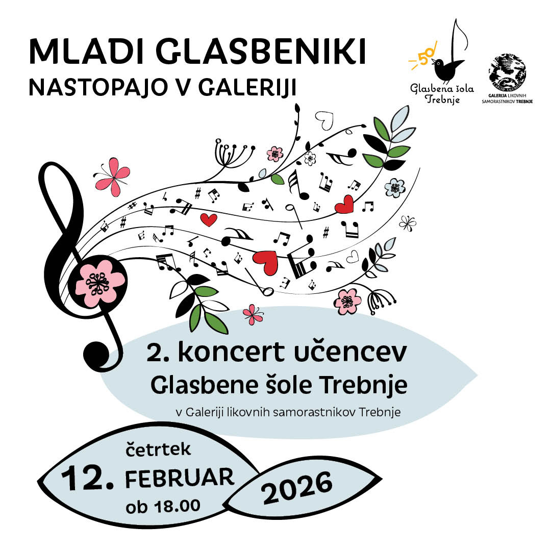 Drugi koncert iz cikla Mladi glasbeniki nastopajo v galeriji