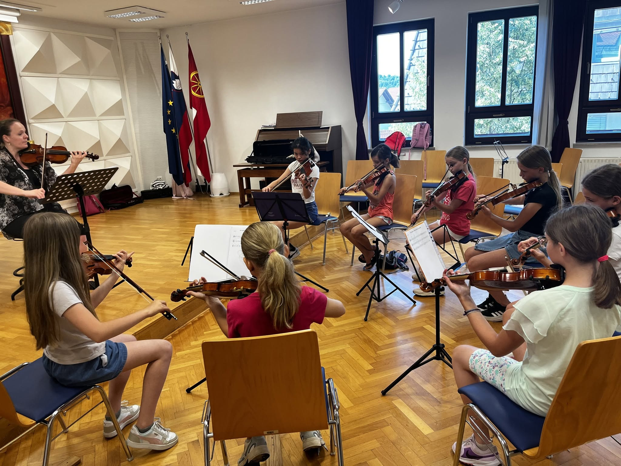 Godalni orkester na 7. Godalnem vikendu VERIS