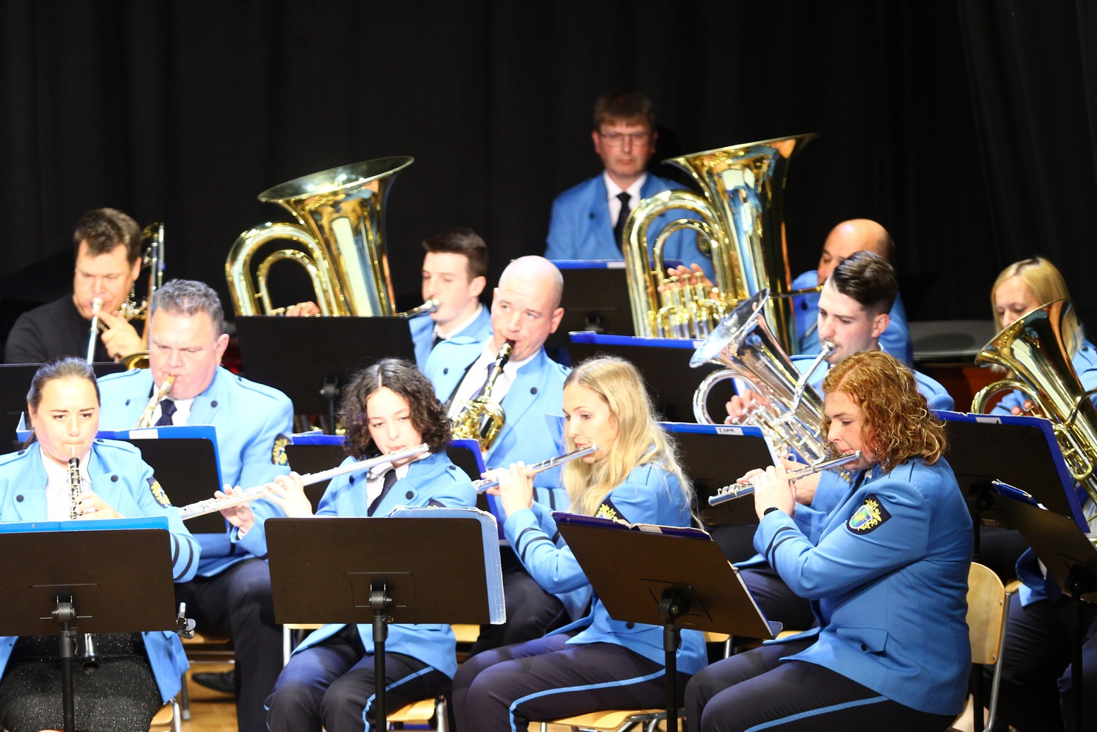 Koncert Občinskega pihalnega orkestra Trebnje in pihalnega orkestra Glasbene šole Trebnje