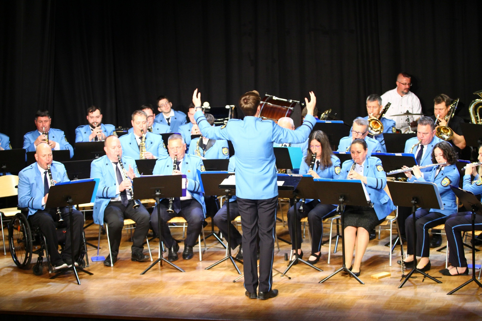 Koncert Občinskega pihalnega orkestra Trebnje in pihalnega orkestra Glasbene šole Trebnje