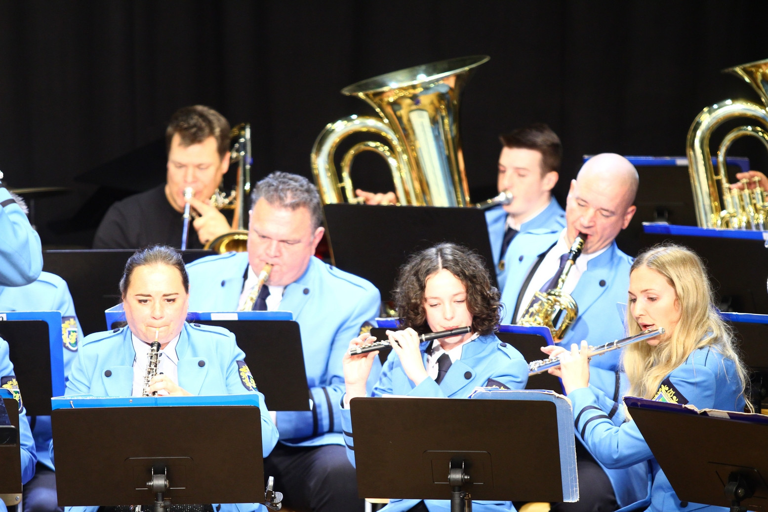 Koncert Občinskega pihalnega orkestra Trebnje in pihalnega orkestra Glasbene šole Trebnje