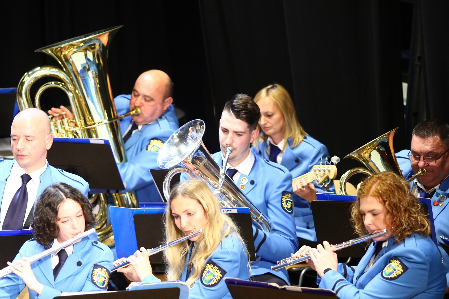 Koncert Občinskega pihalnega orkestra Trebnje in pihalnega orkestra Glasbene šole Trebnje