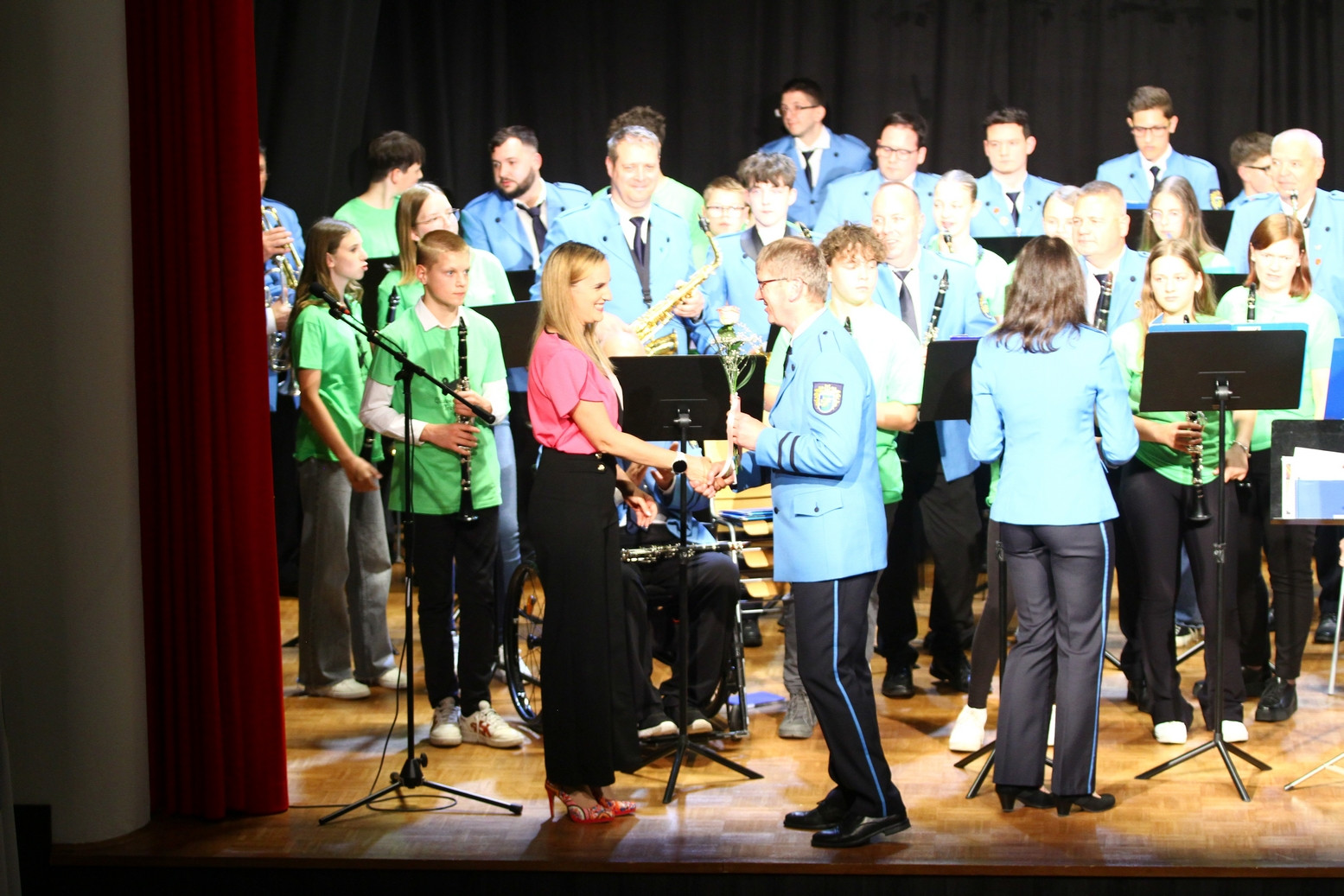 Koncert Občinskega pihalnega orkestra Trebnje in pihalnega orkestra Glasbene šole Trebnje