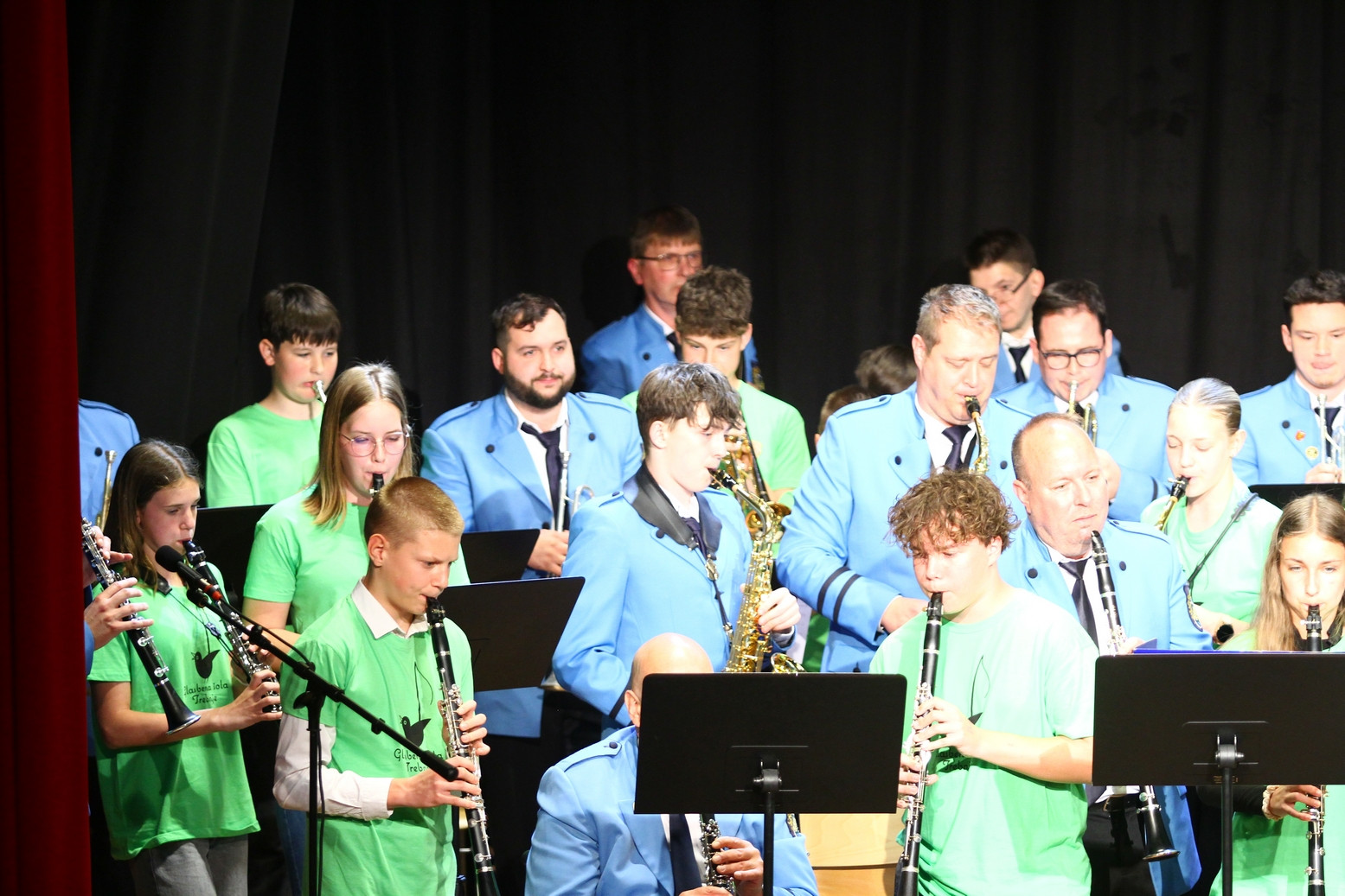 Koncert Občinskega pihalnega orkestra Trebnje in pihalnega orkestra Glasbene šole Trebnje