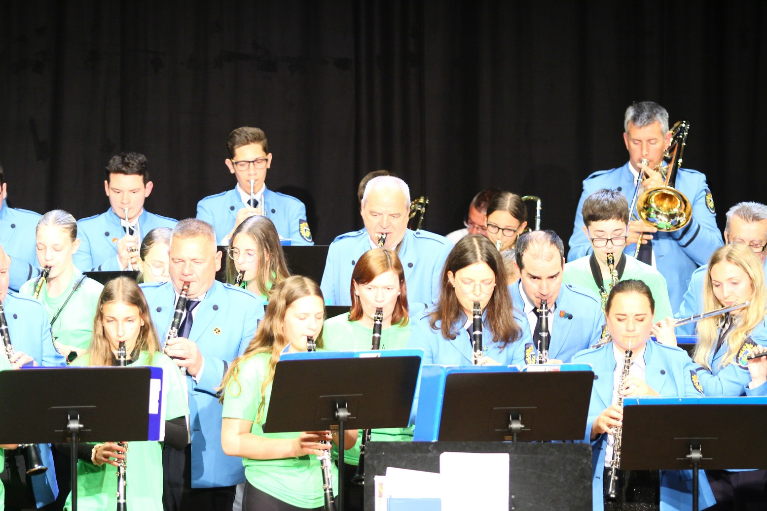 Koncert Občinskega pihalnega orkestra Trebnje in pihalnega orkestra Glasbene šole Trebnje
