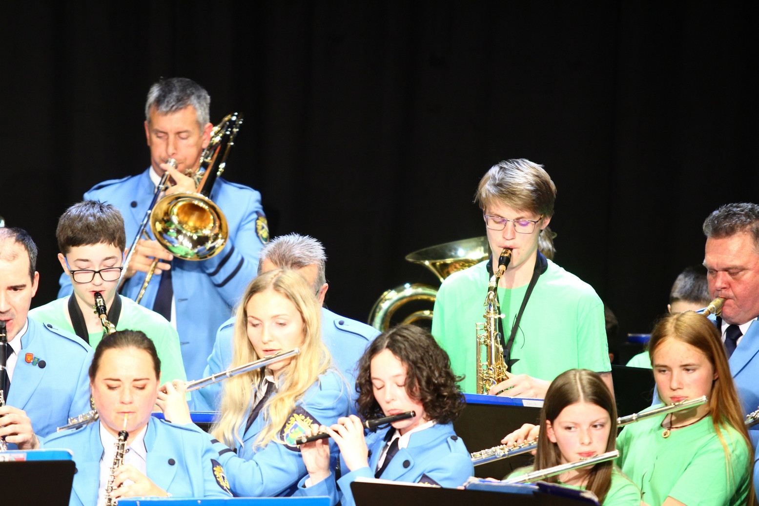 Koncert Občinskega pihalnega orkestra Trebnje in pihalnega orkestra Glasbene šole Trebnje