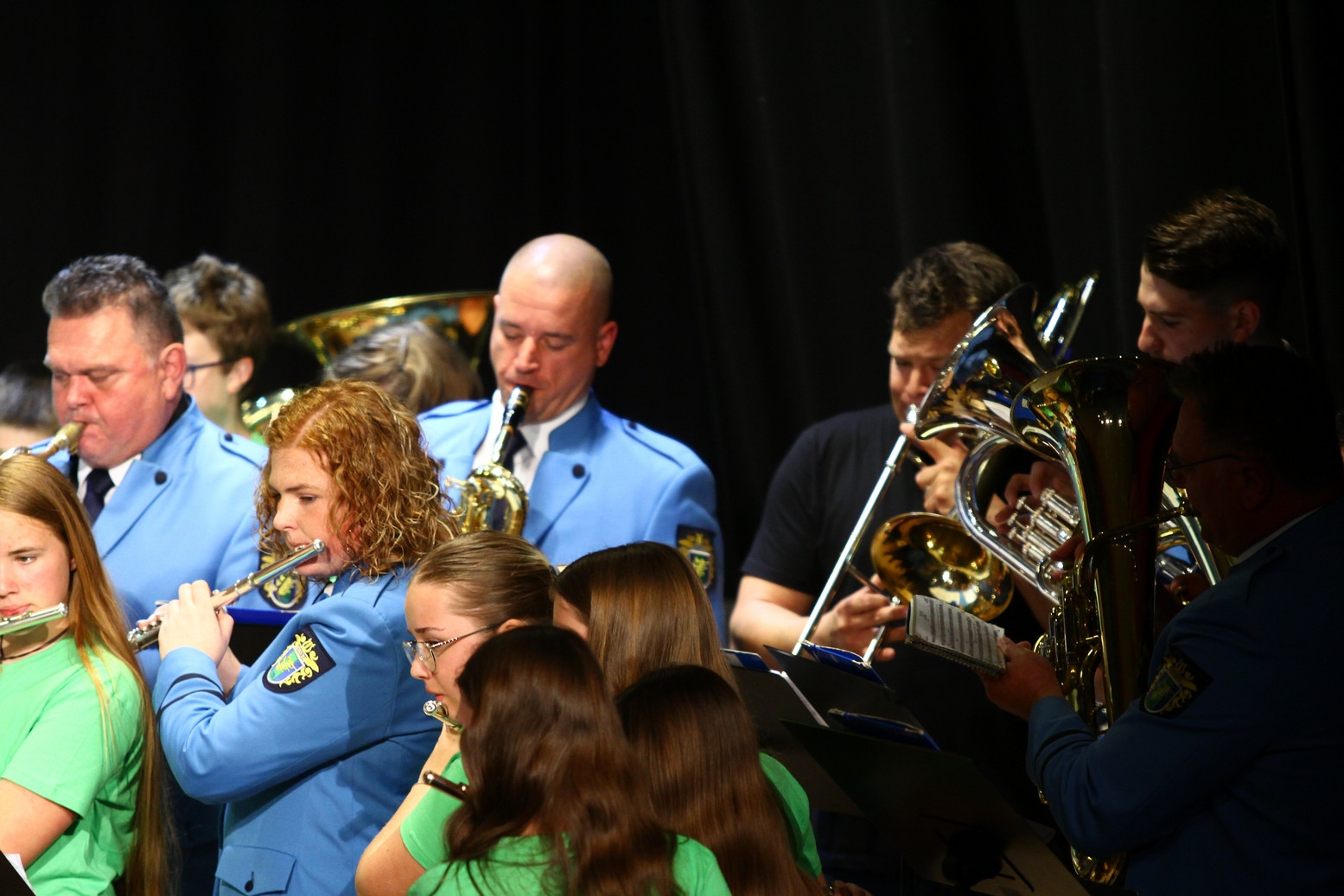Koncert Občinskega pihalnega orkestra Trebnje in pihalnega orkestra Glasbene šole Trebnje