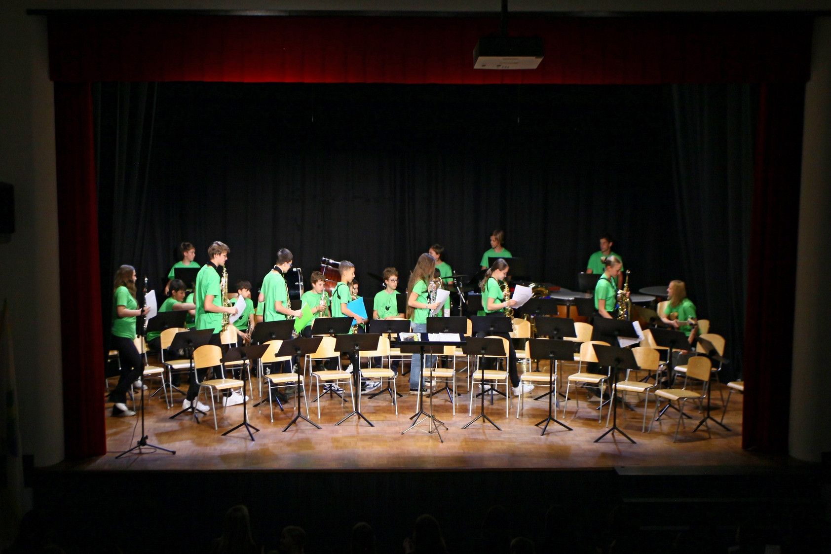 Koncert Občinskega pihalnega orkestra Trebnje in pihalnega orkestra Glasbene šole Trebnje