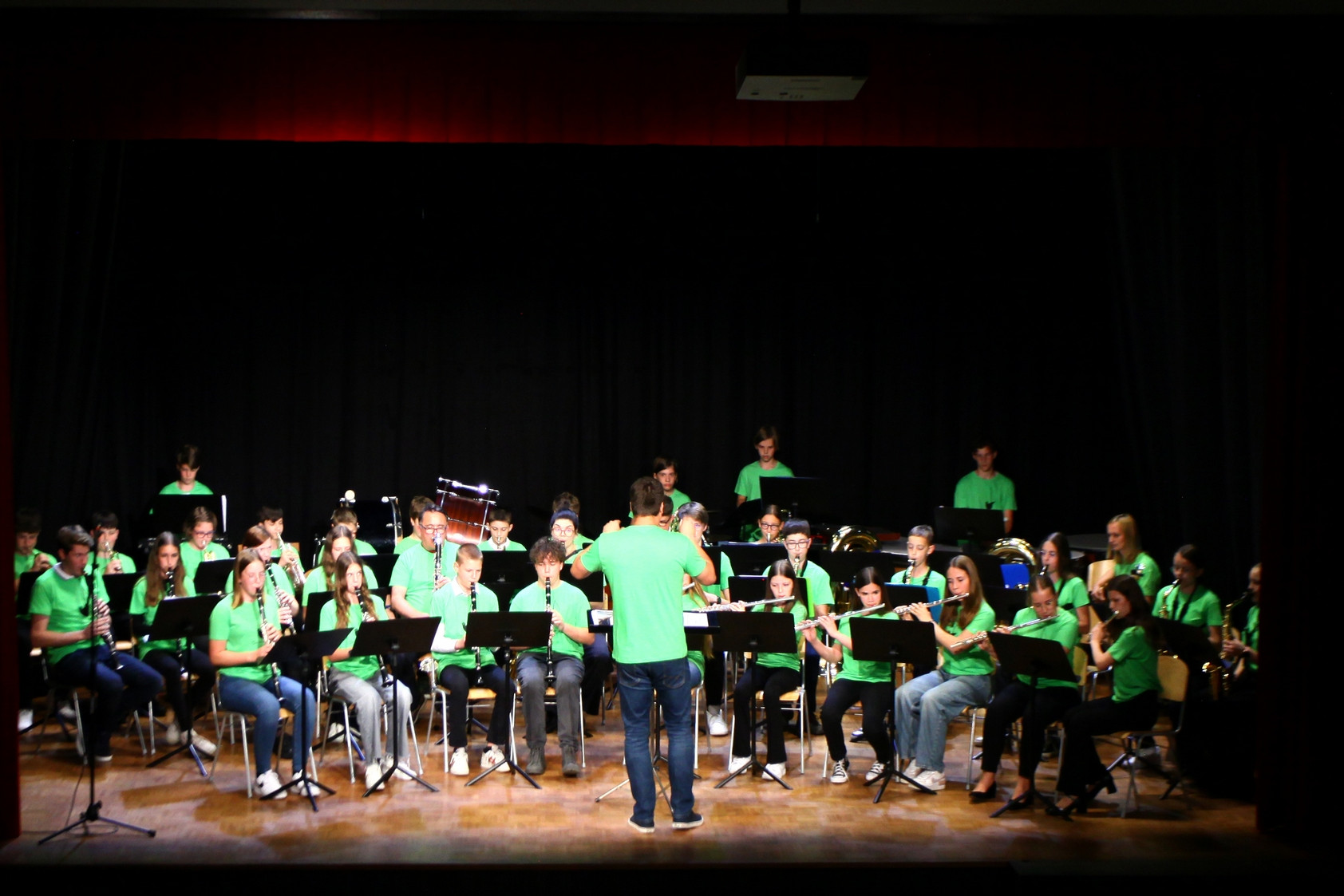 Koncert Občinskega pihalnega orkestra Trebnje in pihalnega orkestra Glasbene šole Trebnje