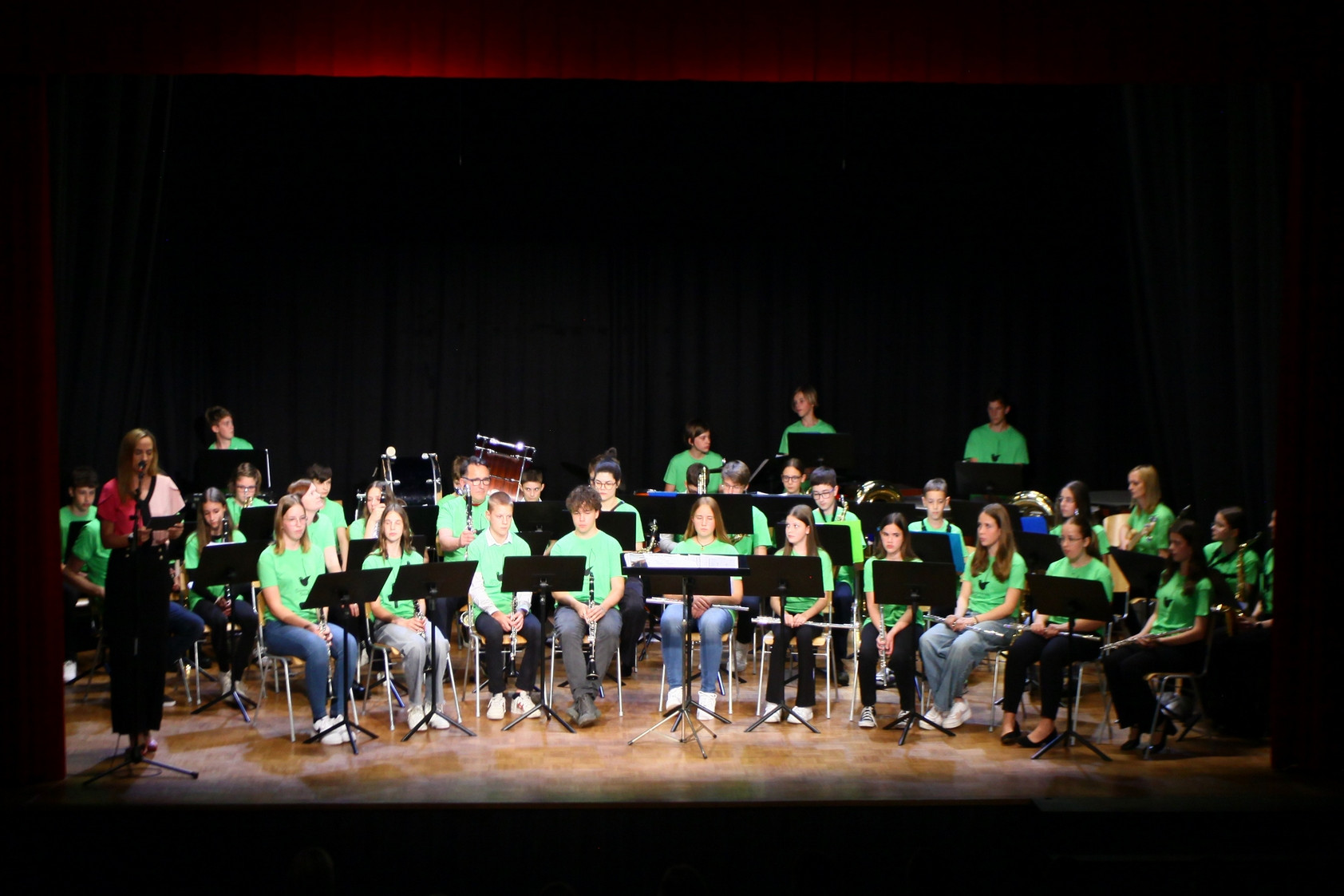 Koncert Občinskega pihalnega orkestra Trebnje in pihalnega orkestra Glasbene šole Trebnje