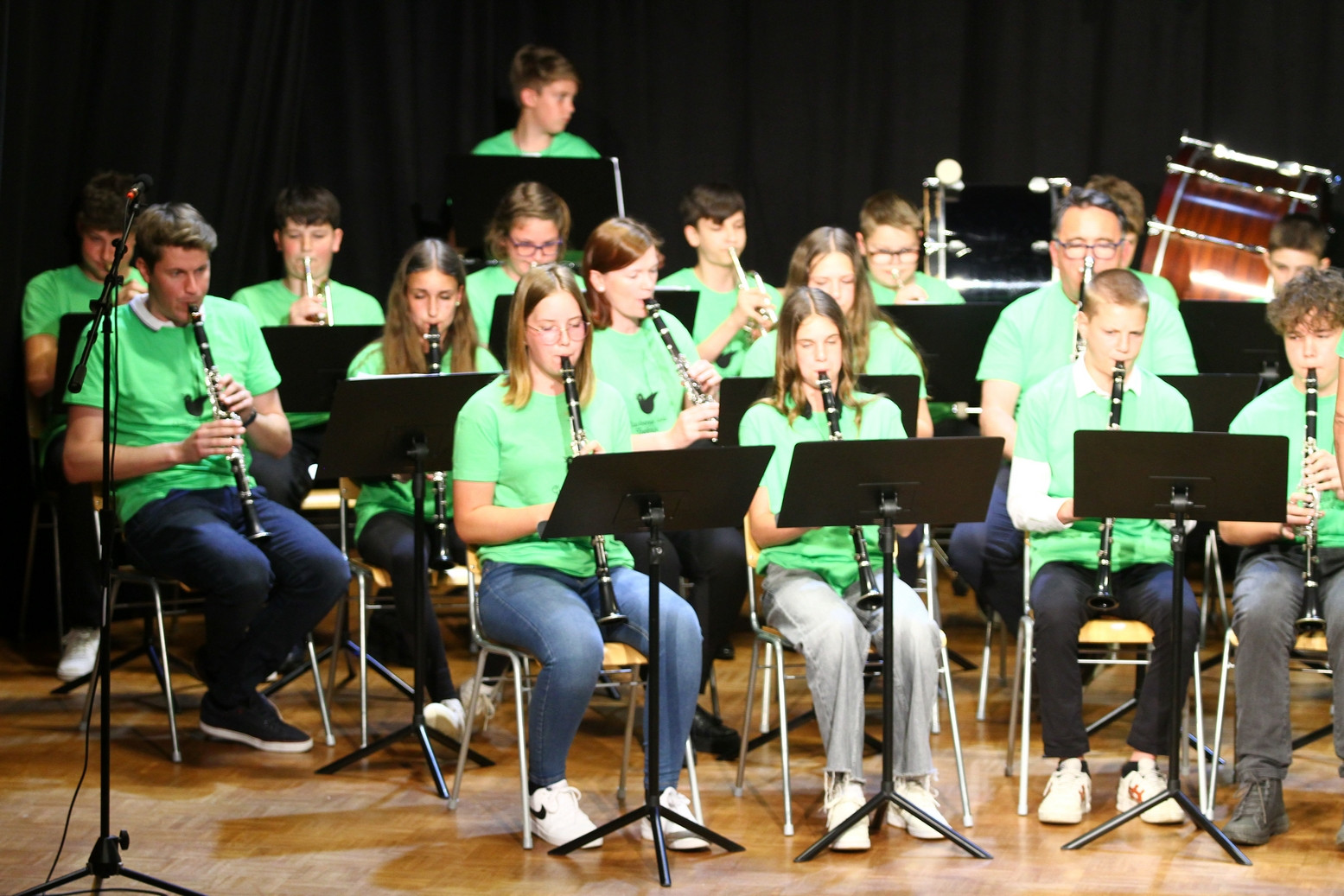 Koncert Občinskega pihalnega orkestra Trebnje in pihalnega orkestra Glasbene šole Trebnje