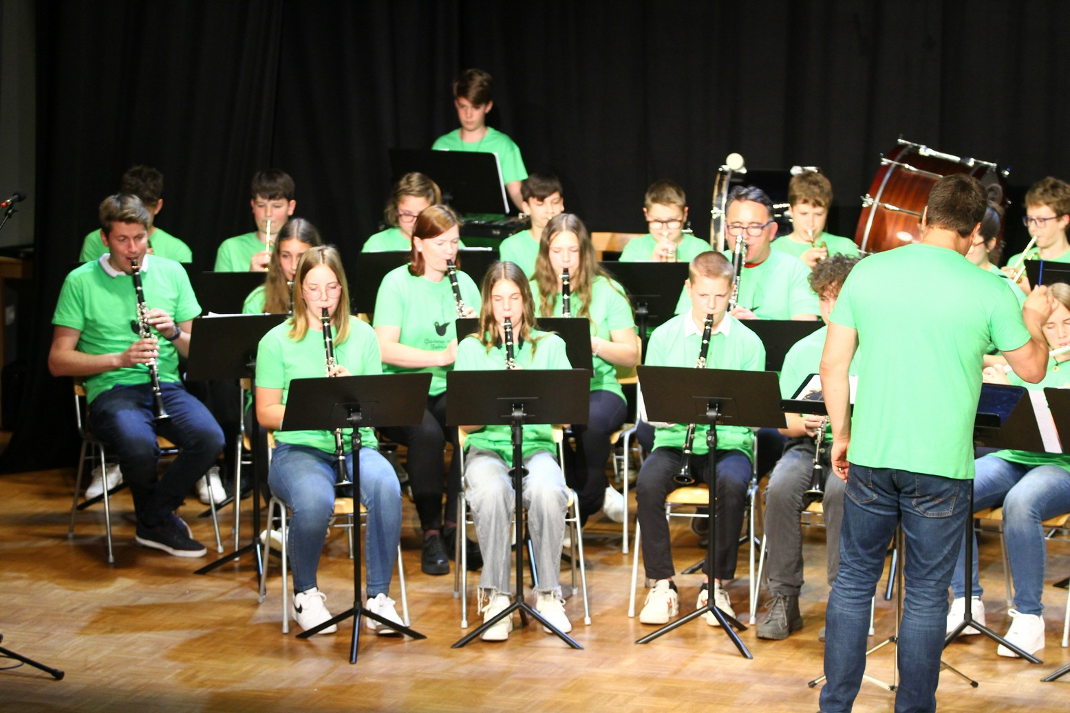 Koncert Občinskega pihalnega orkestra Trebnje in pihalnega orkestra Glasbene šole Trebnje