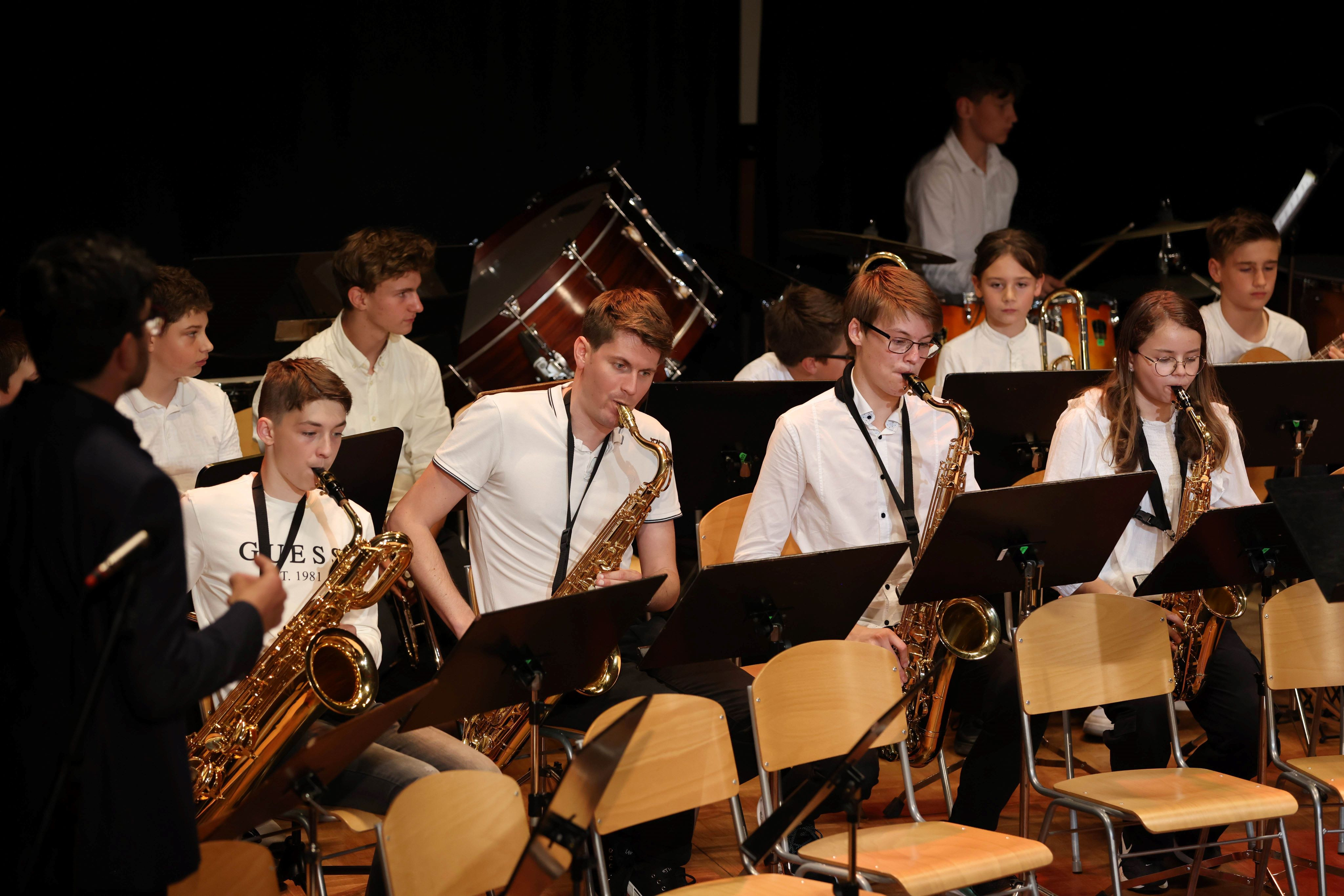 Koncert pihalnega orkestra, big banda in komornih skupin