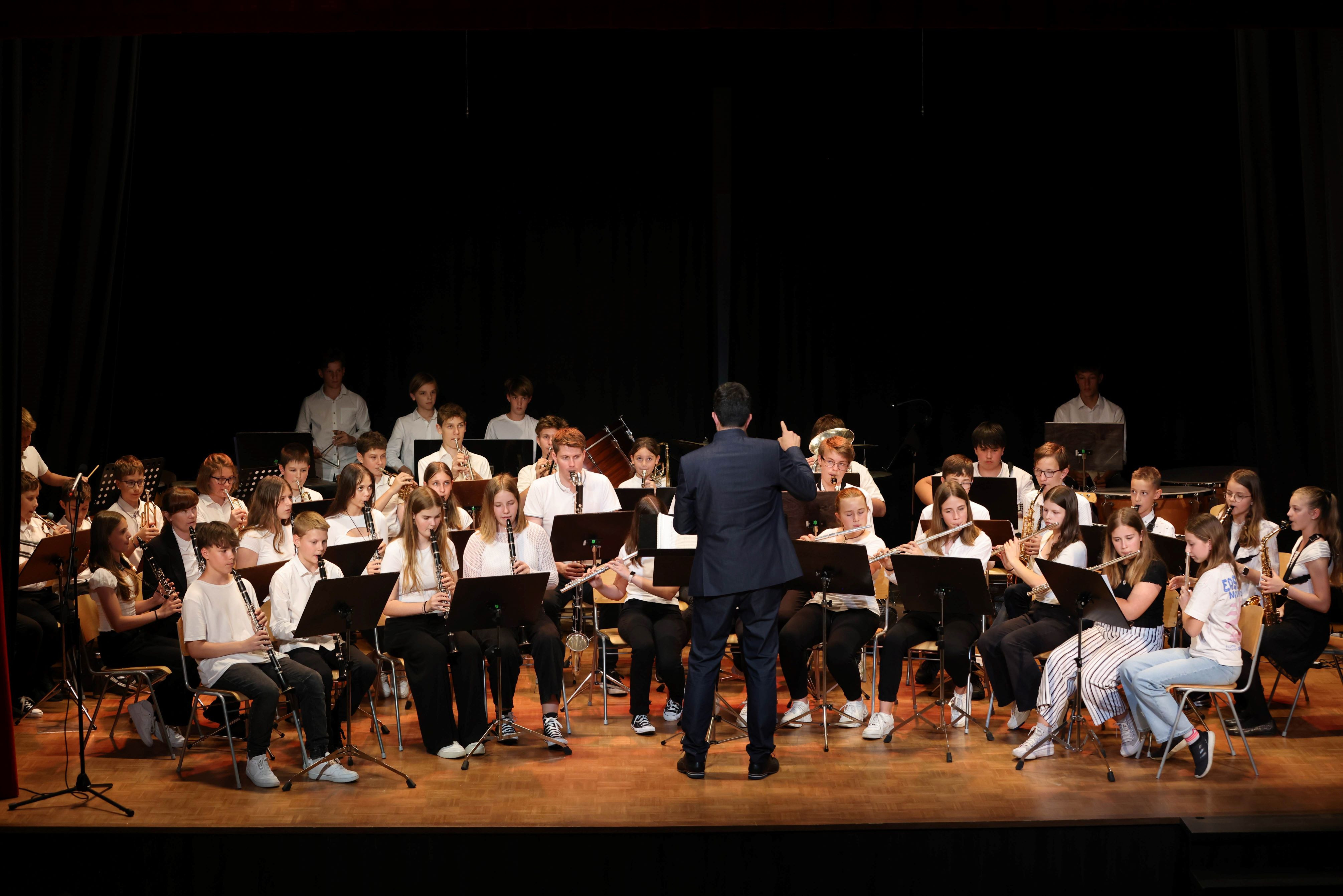 Koncert pihalnega orkestra, big banda in komornih skupin