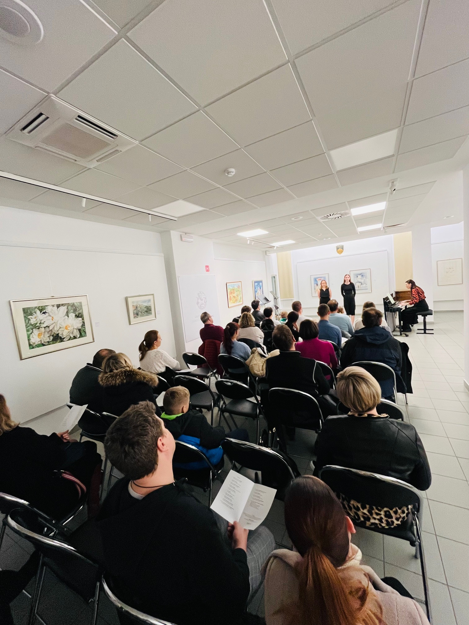 Mladi glasbeniki nastopajo v galeriji - 1. koncert