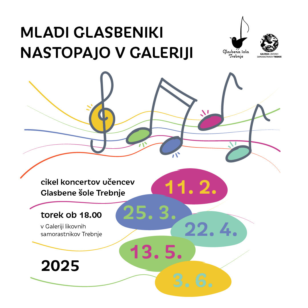 Mladi glasbeniki nastopajo v Galeriji