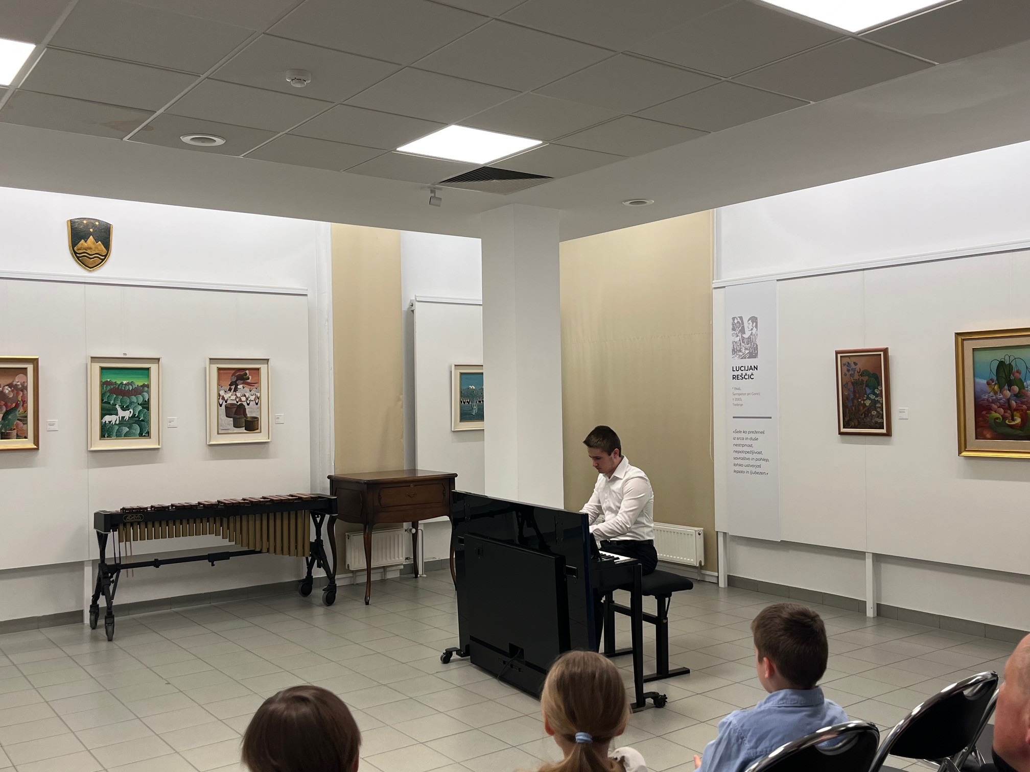 Mladi glasbeniki nastopajo v galeriji - 2. koncert