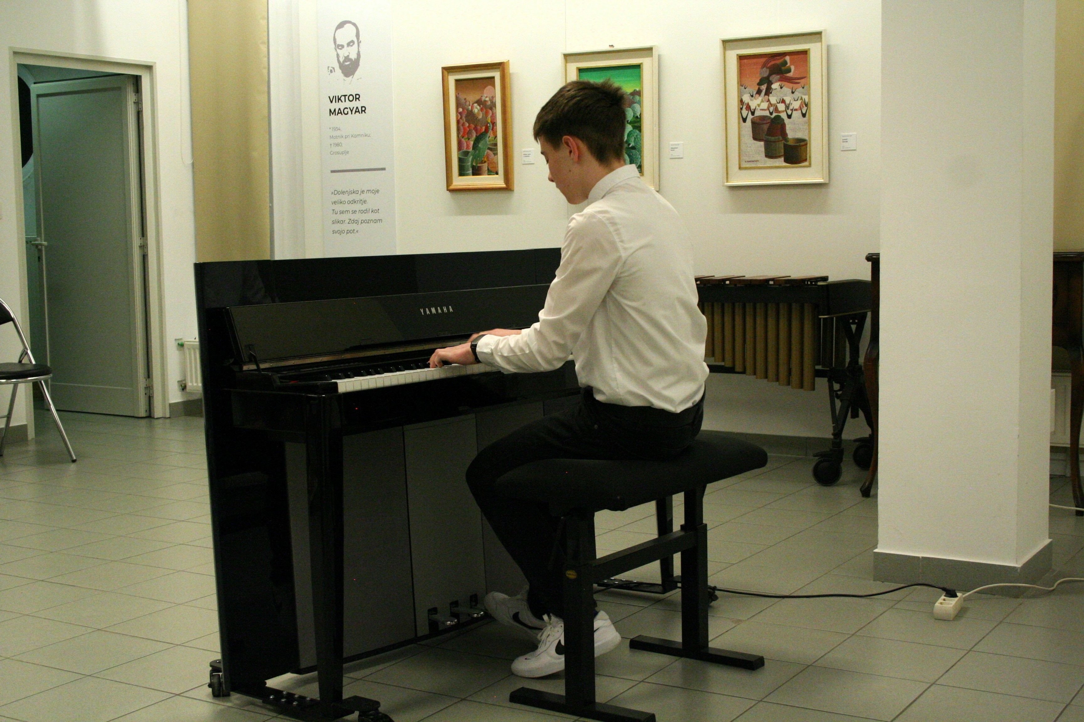 Mladi glasbeniki nastopajo v galeriji - 2. koncert