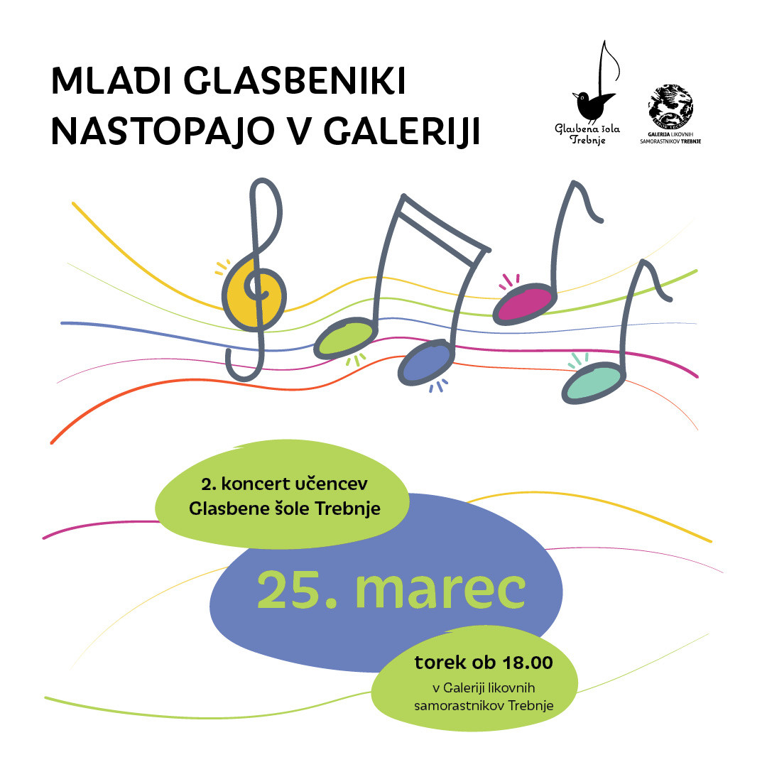 Mladi glasbeniki nastopajo v Galeriji - 2. koncert