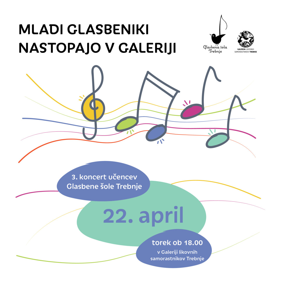 Mladi glasbeniki nastopajo v Galeriji - 3. koncert