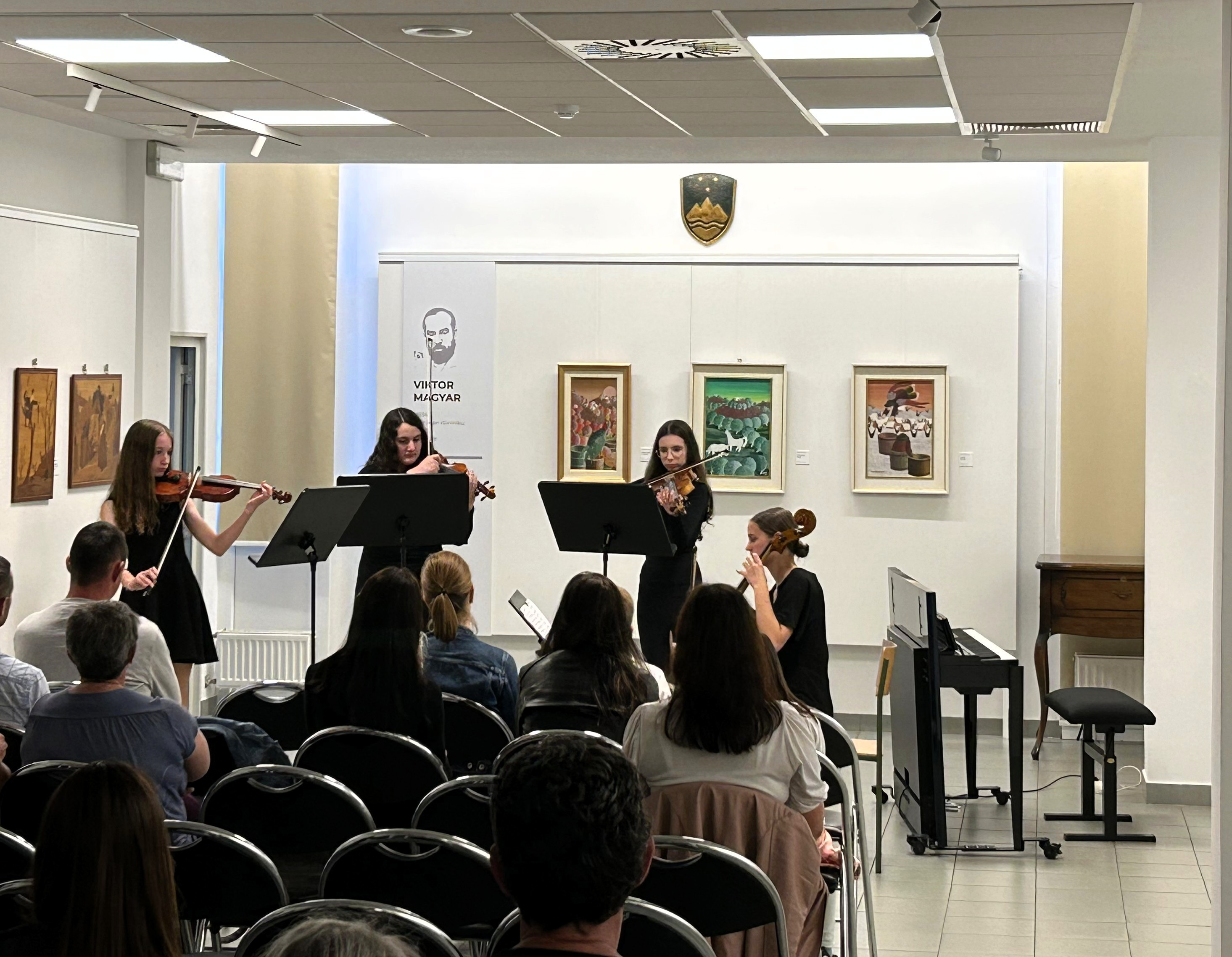 Mladi glasbeniki nastopajo v galeriji - 4. koncert