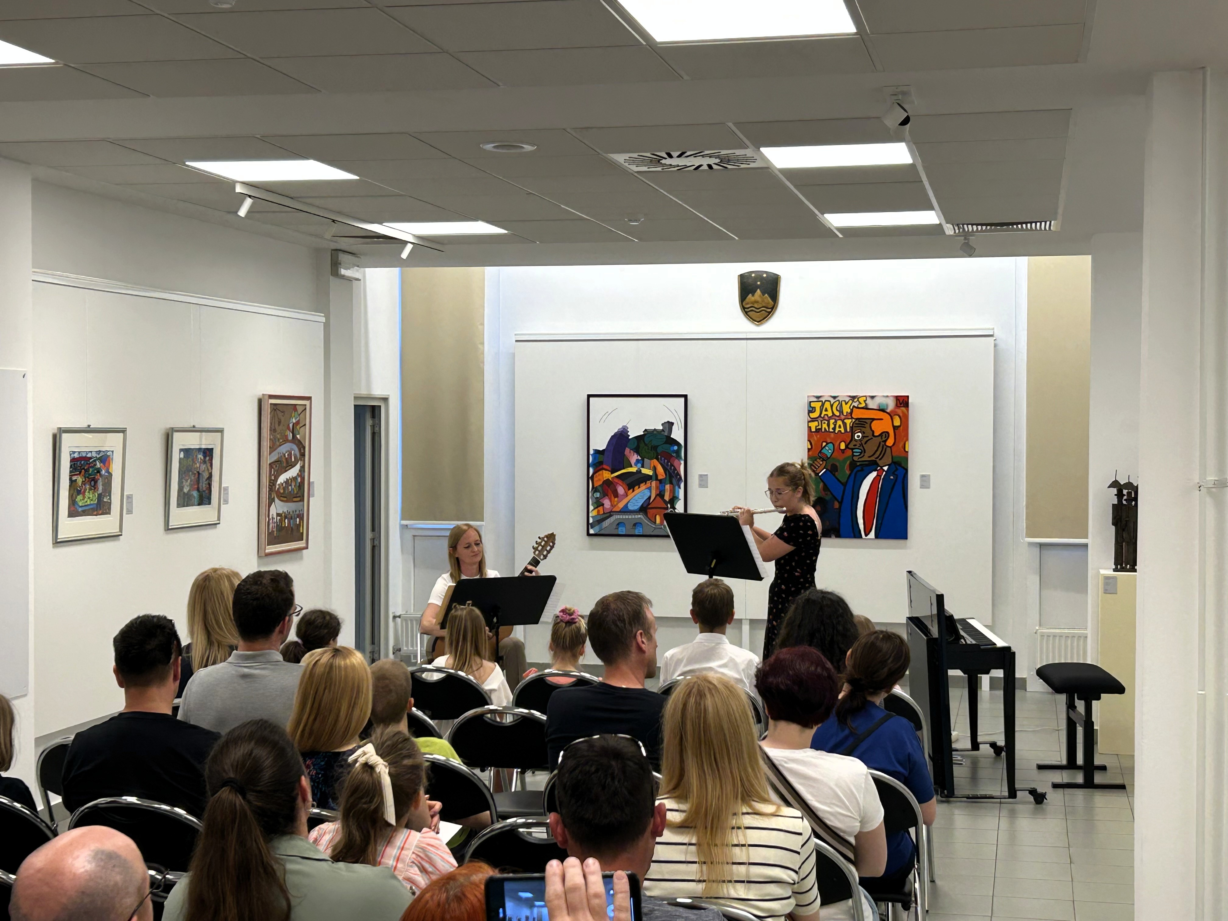 Mladi glasbeniki nastopajo v galeriji - 5. koncert