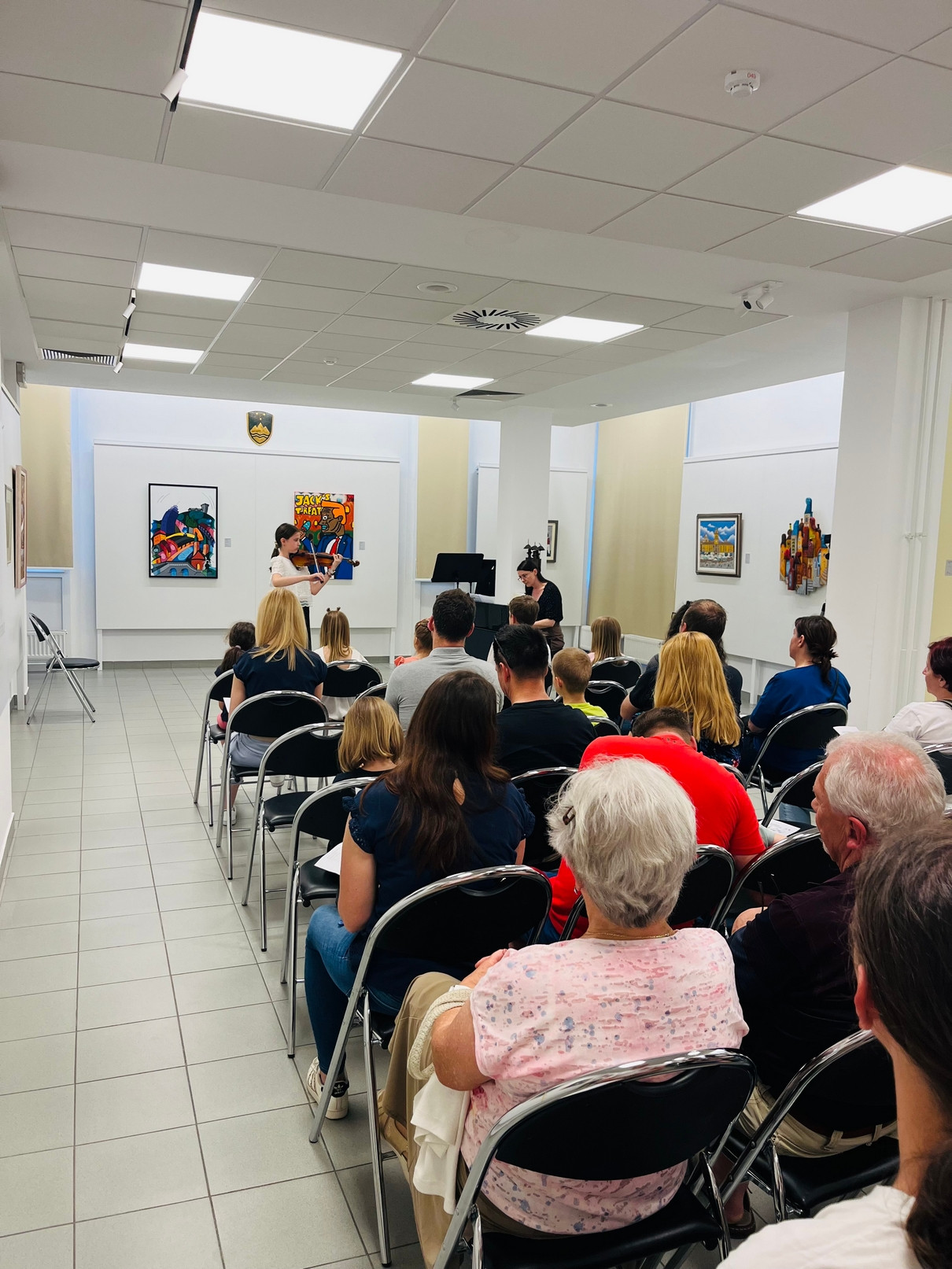 Mladi glasbeniki nastopajo v galeriji - 5. koncert