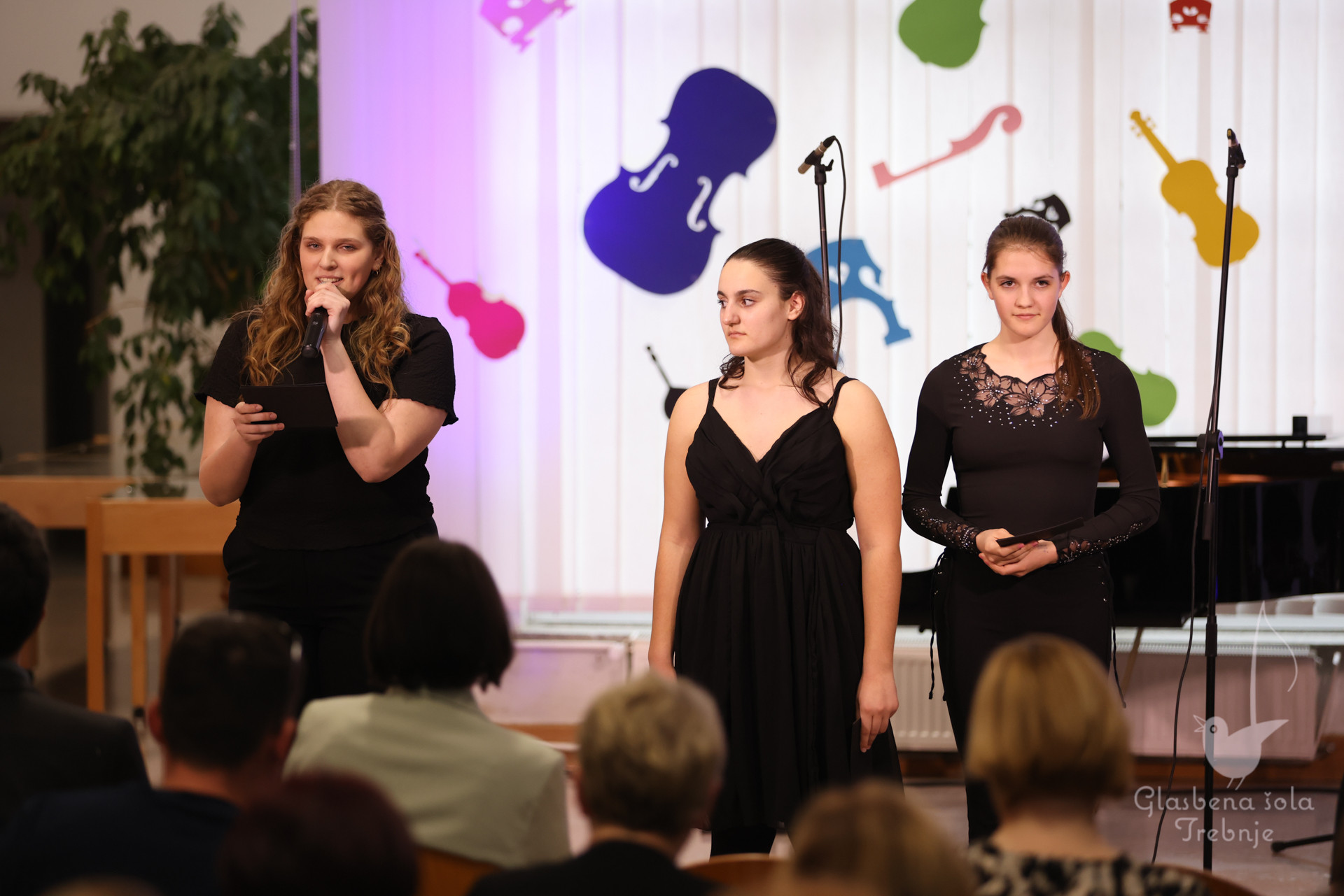 Nastop godalnega oddelka ob 50-letnici šole