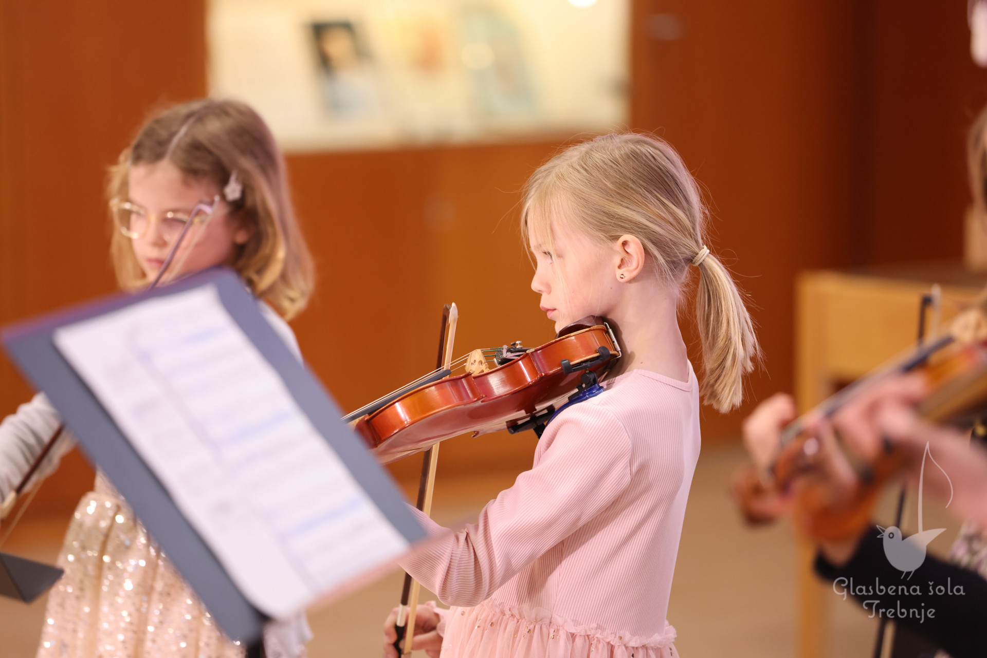 Nastop godalnega oddelka ob 50-letnici šole
