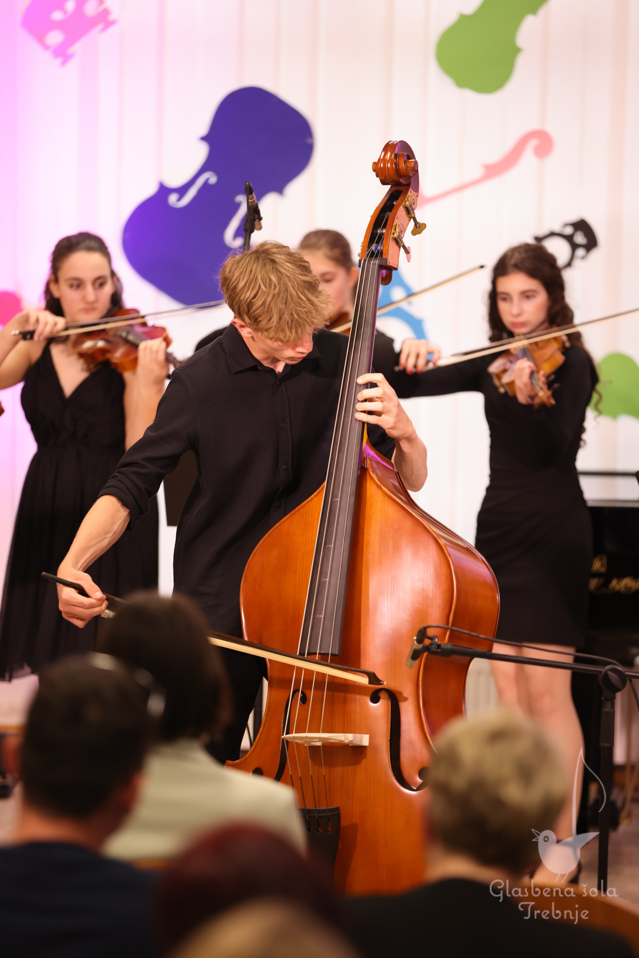 Nastop godalnega oddelka ob 50-letnici šole