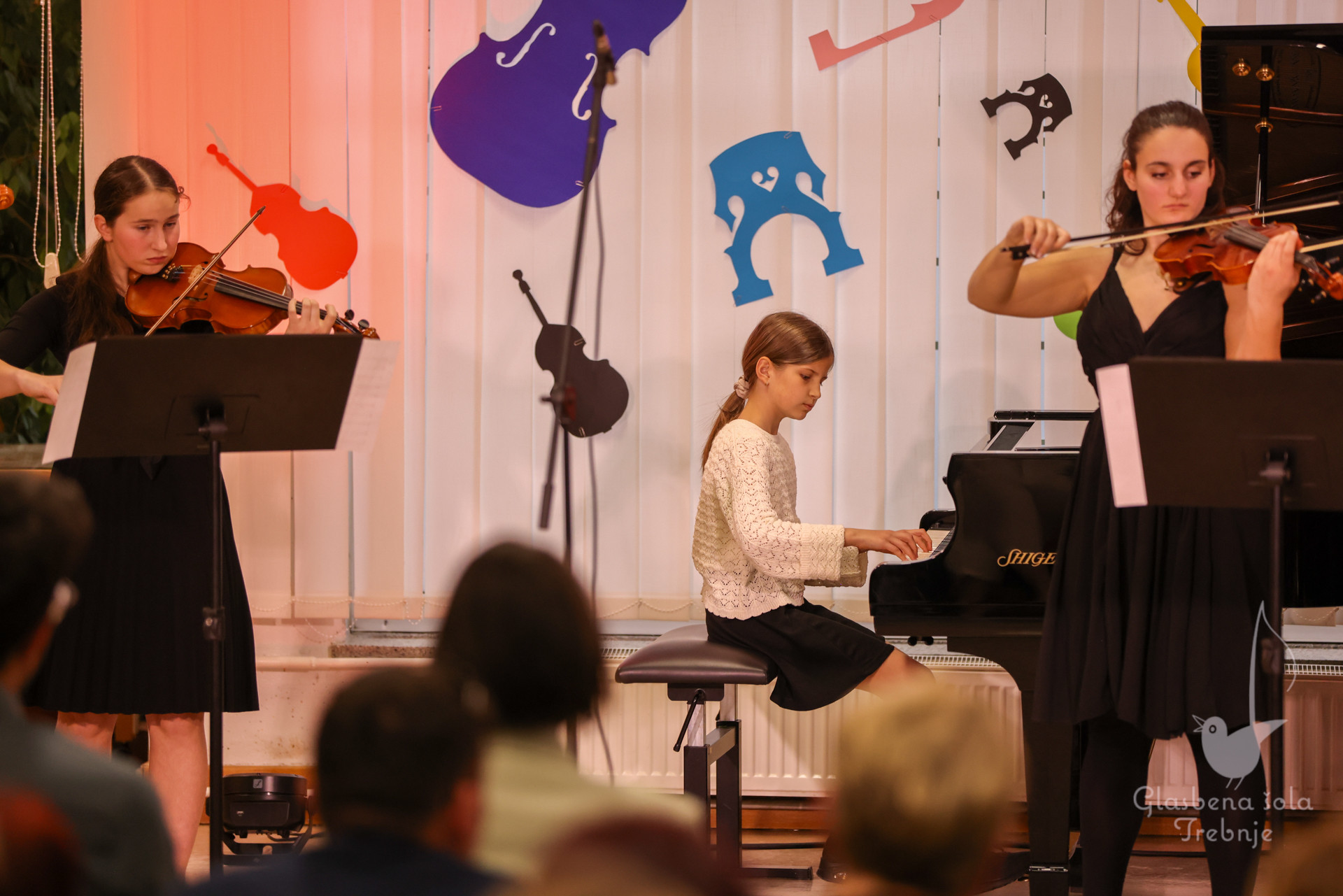 Nastop godalnega oddelka ob 50-letnici šole