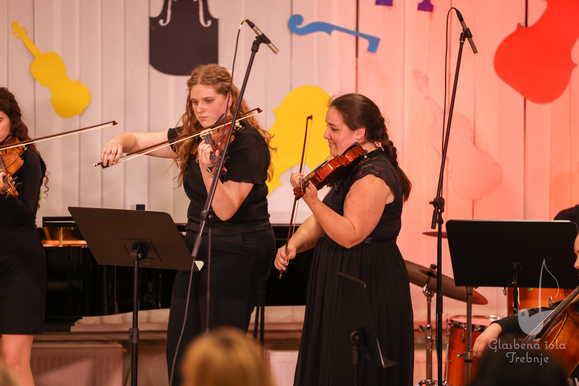 Nastop godalnega oddelka ob 50-letnici šole