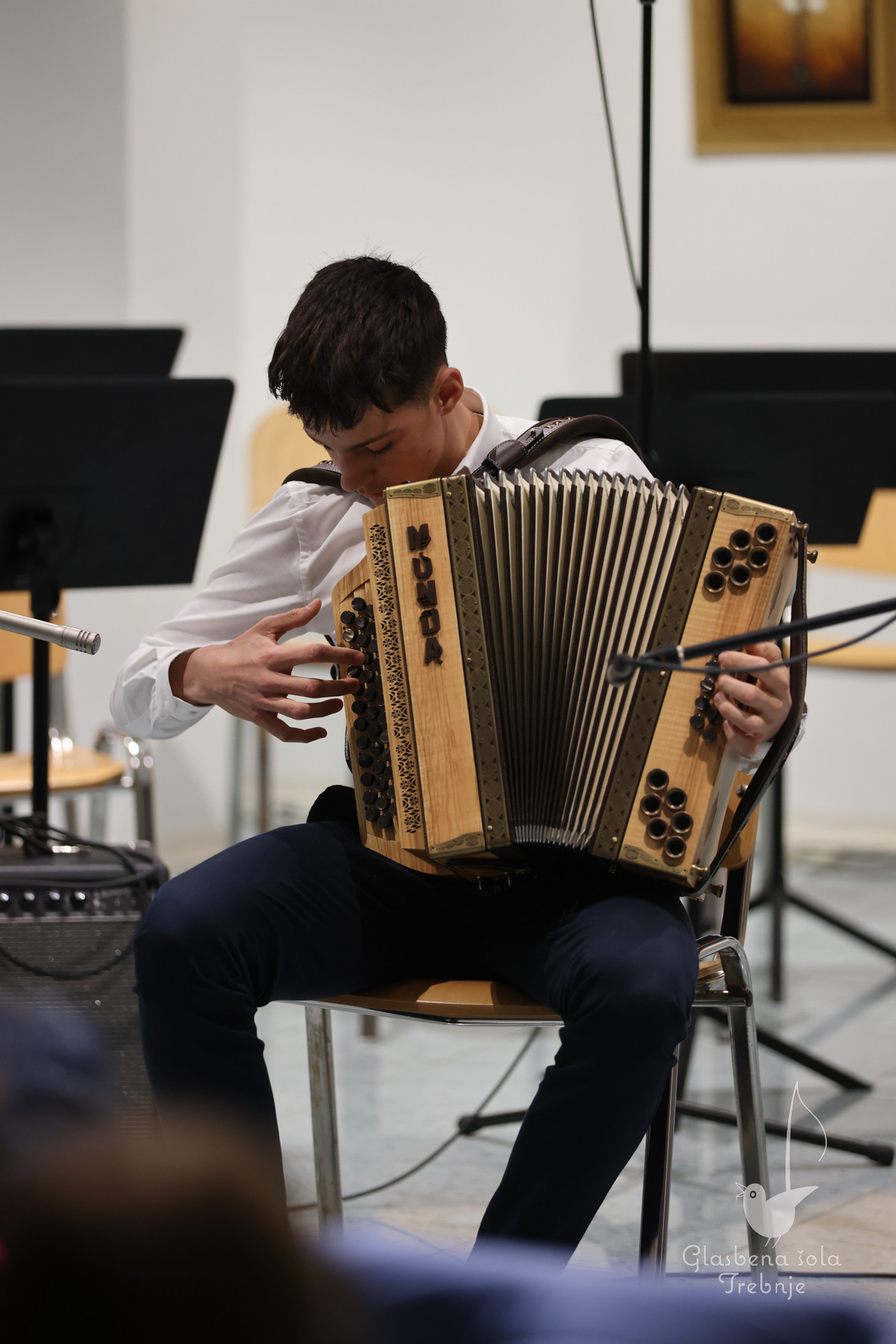 Nastop kitarskega in harmonikarskega oddelka ob 50-letnici šole