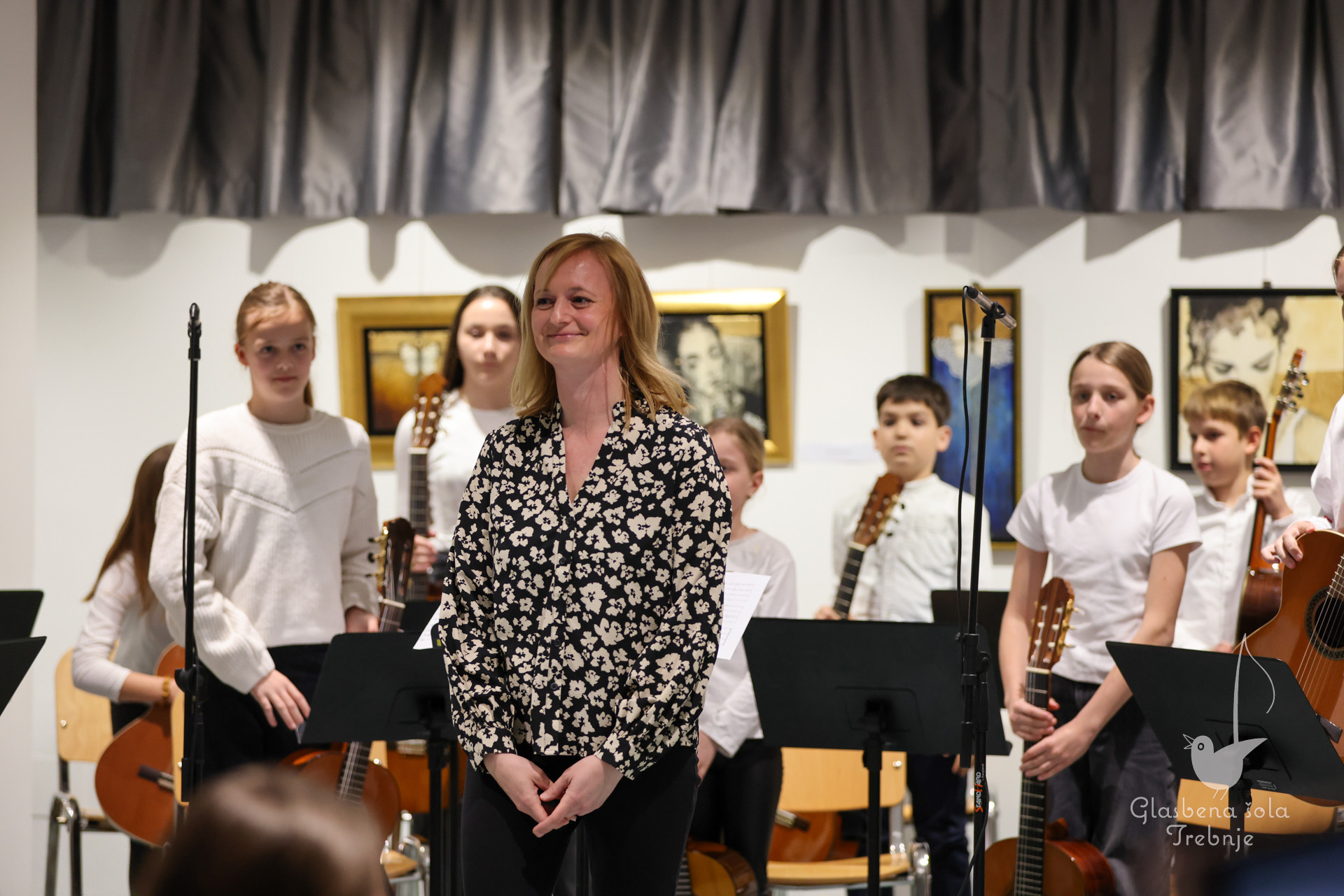 Nastop kitarskega in harmonikarskega oddelka ob 50-letnici šole