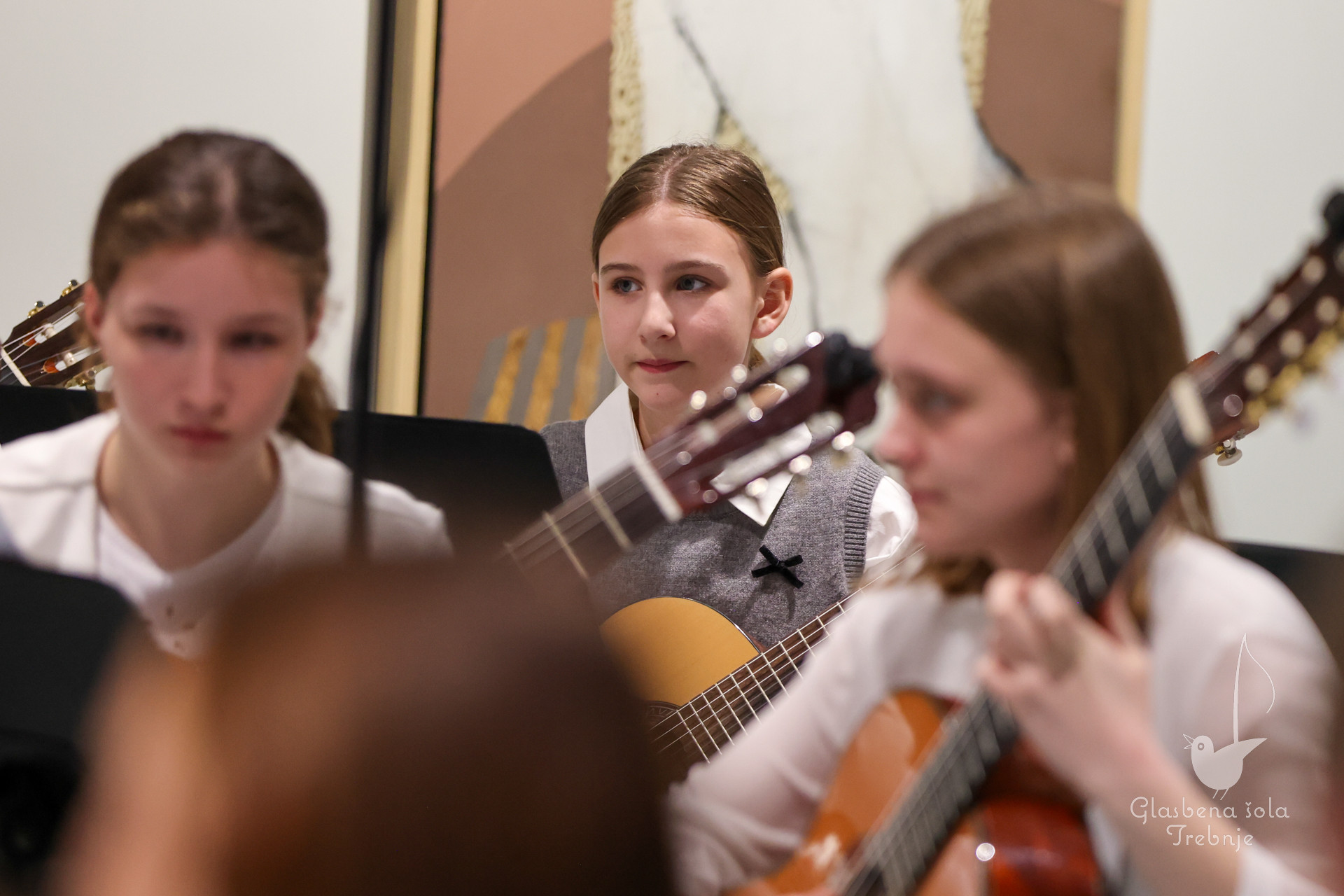 Nastop kitarskega in harmonikarskega oddelka ob 50-letnici šole