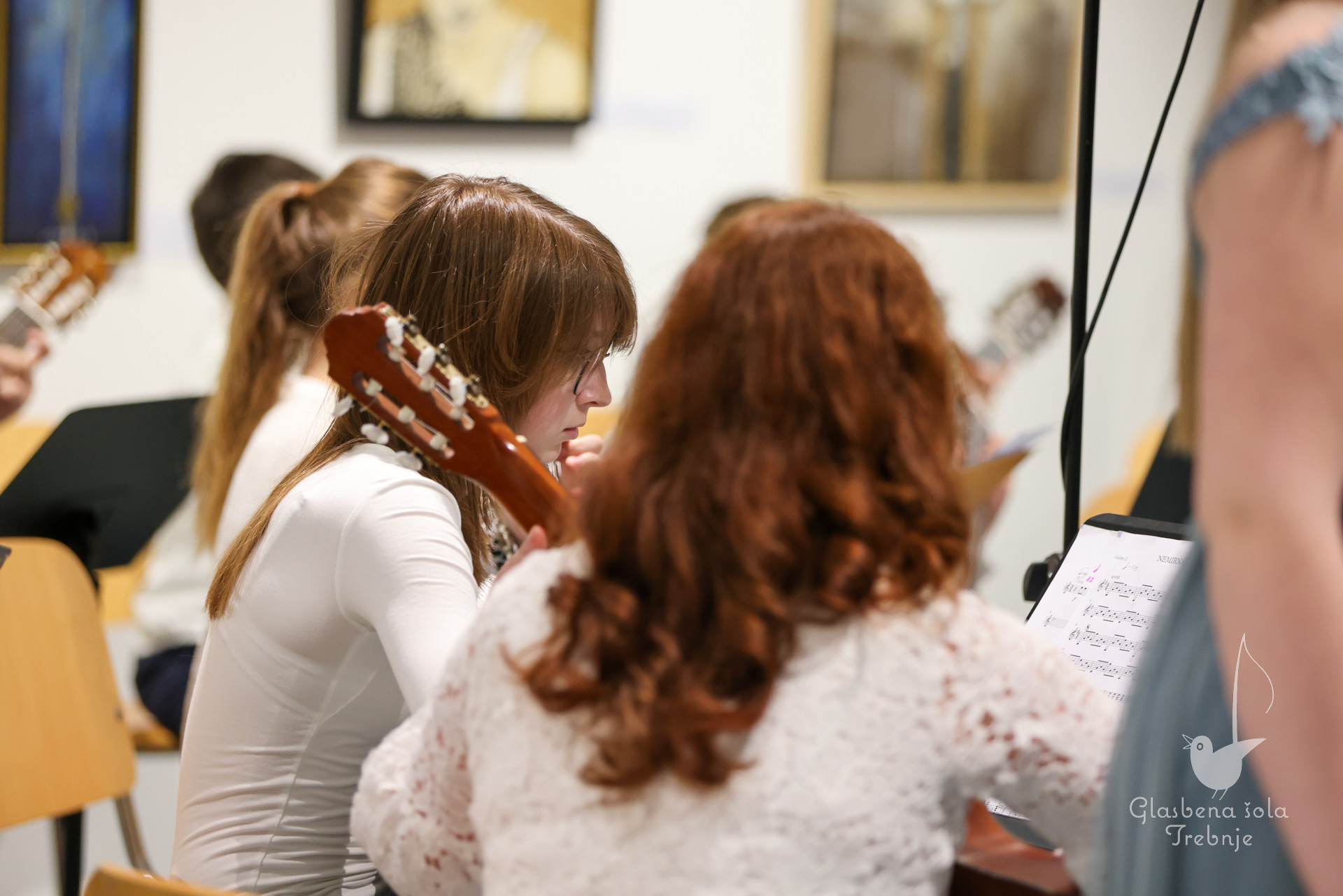 Nastop kitarskega in harmonikarskega oddelka ob 50-letnici šole