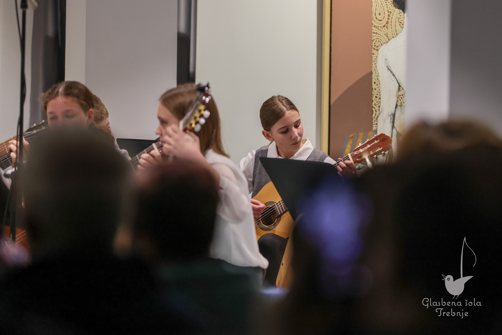 Nastop kitarskega in harmonikarskega oddelka ob 50-letnici šole