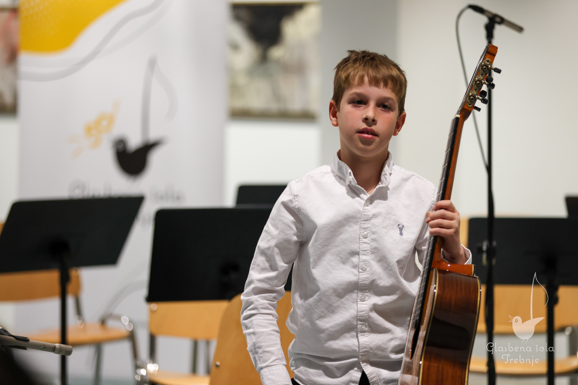 Nastop kitarskega in harmonikarskega oddelka ob 50-letnici šole