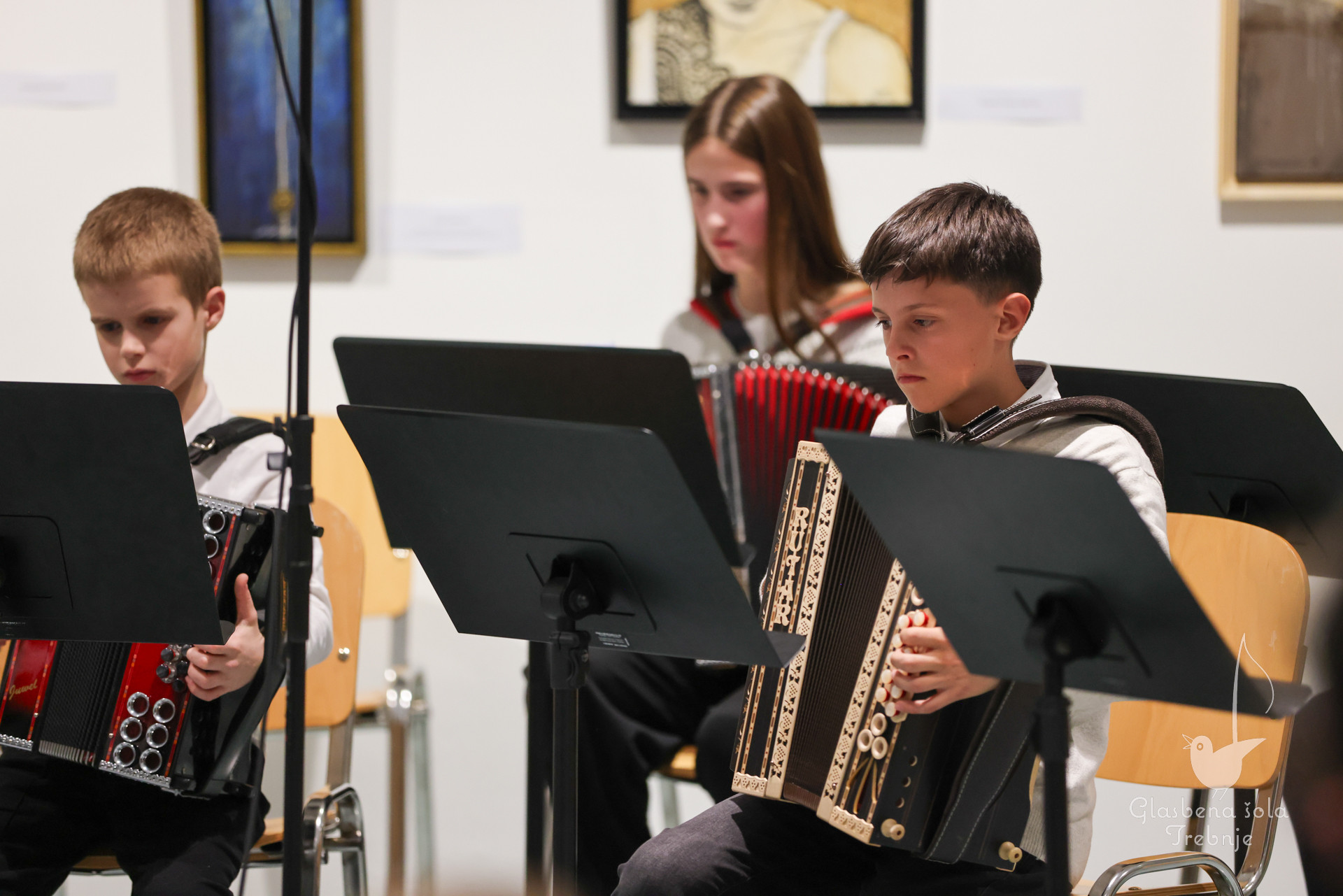 Nastop kitarskega in harmonikarskega oddelka ob 50-letnici šole