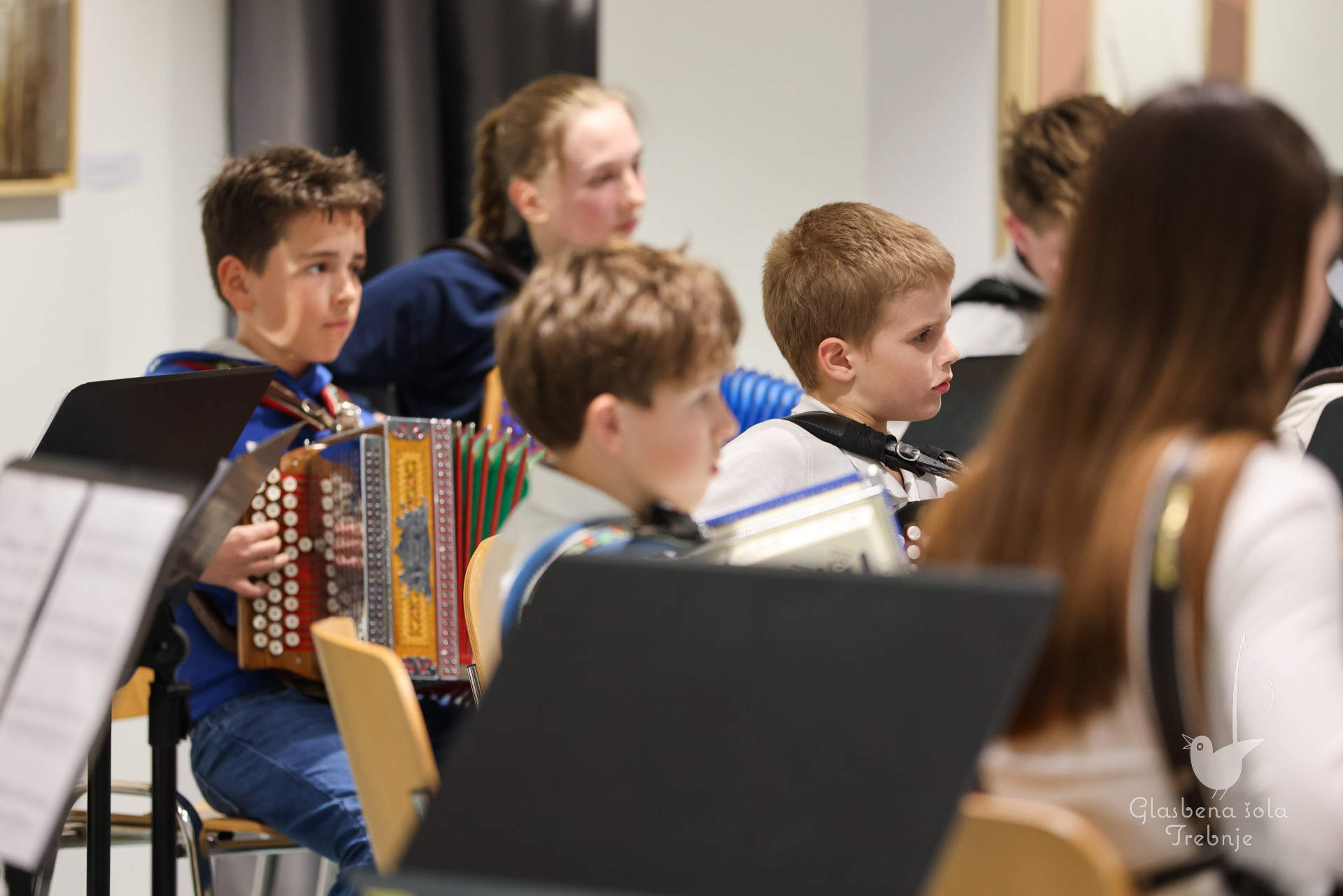 Nastop kitarskega in harmonikarskega oddelka ob 50-letnici šole