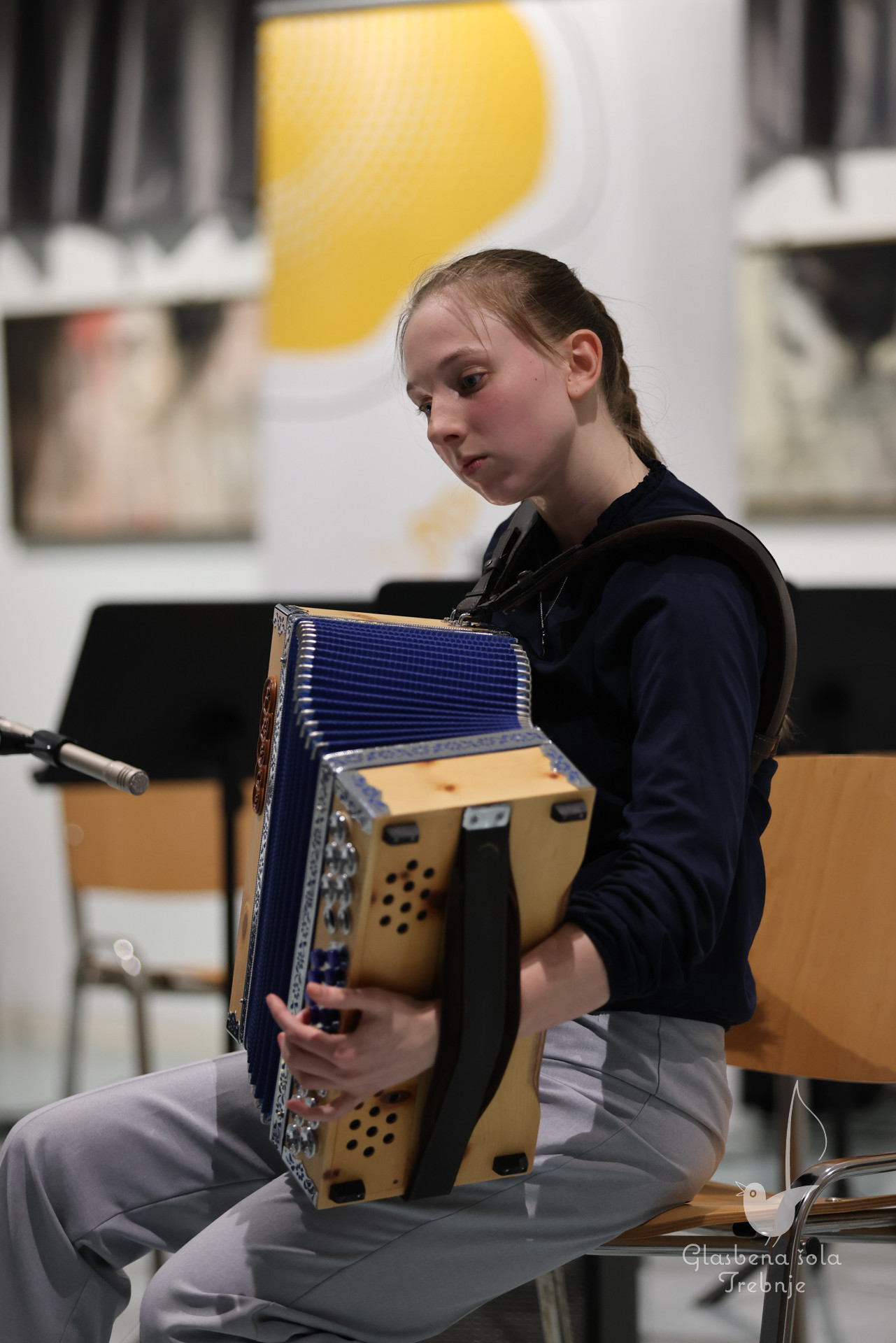 Nastop kitarskega in harmonikarskega oddelka ob 50-letnici šole