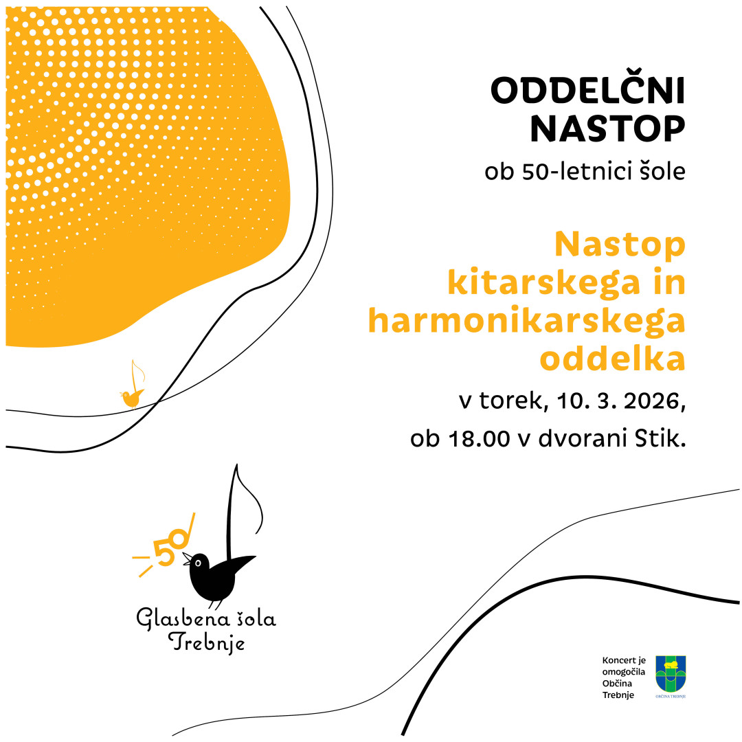 Nastop kitarskega in harmonikarskega oddelka ob 50-letnici šole