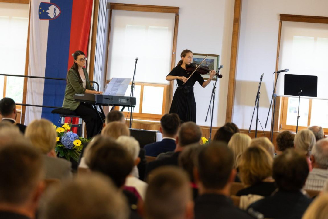 Nastop na slavnostni seji občinskega sveta Občine Šentrupert