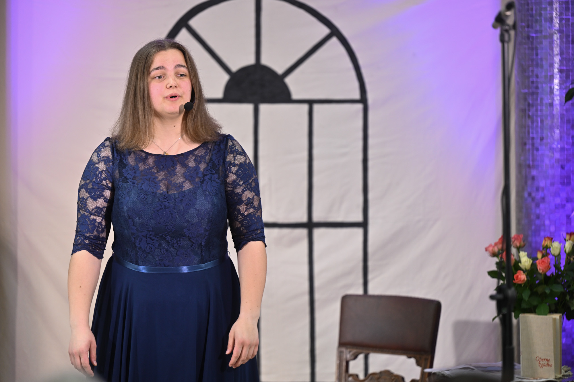 Nastop pevskega oddelka ob 50-letnici šole