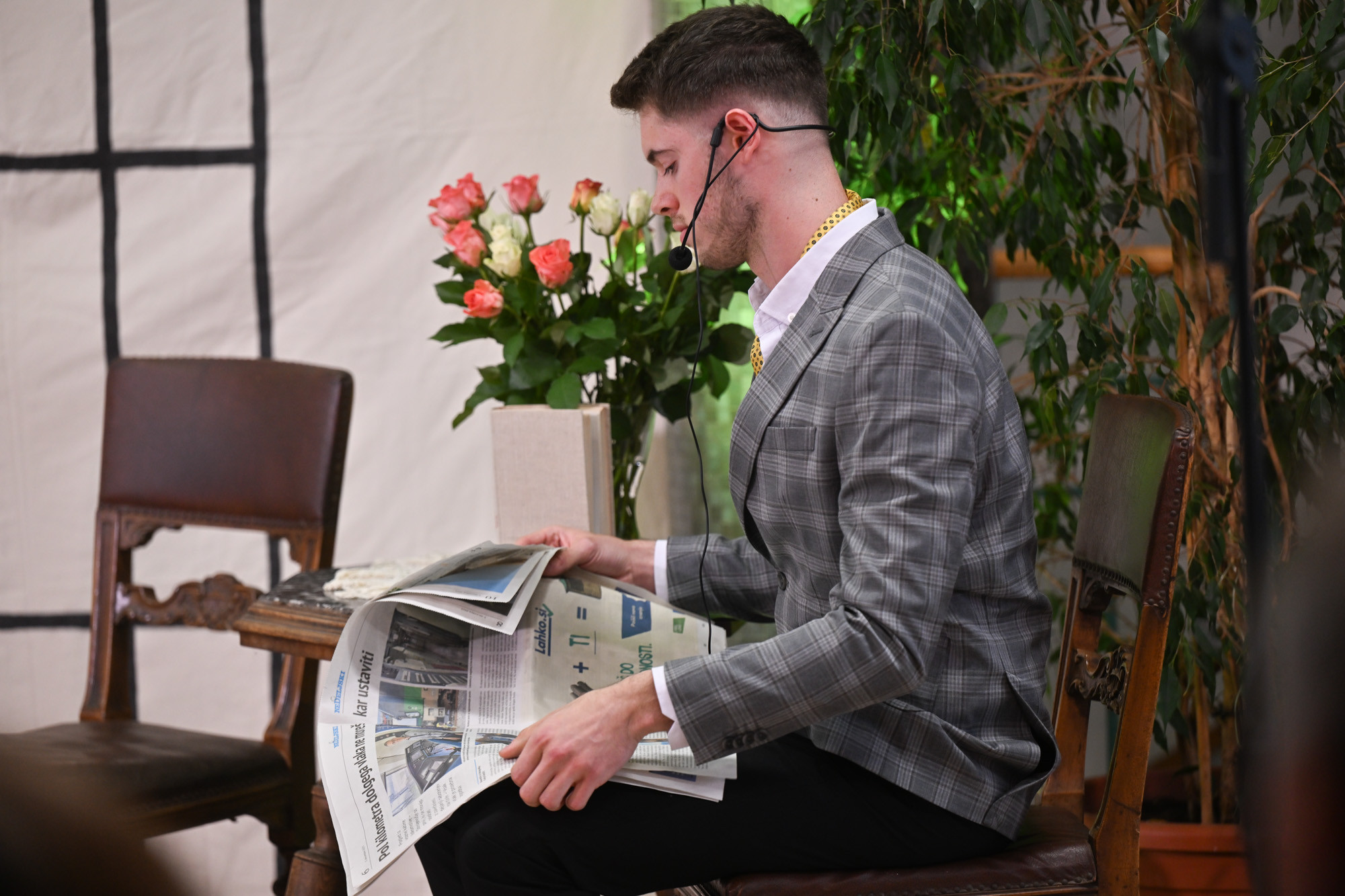 Nastop pevskega oddelka ob 50-letnici šole