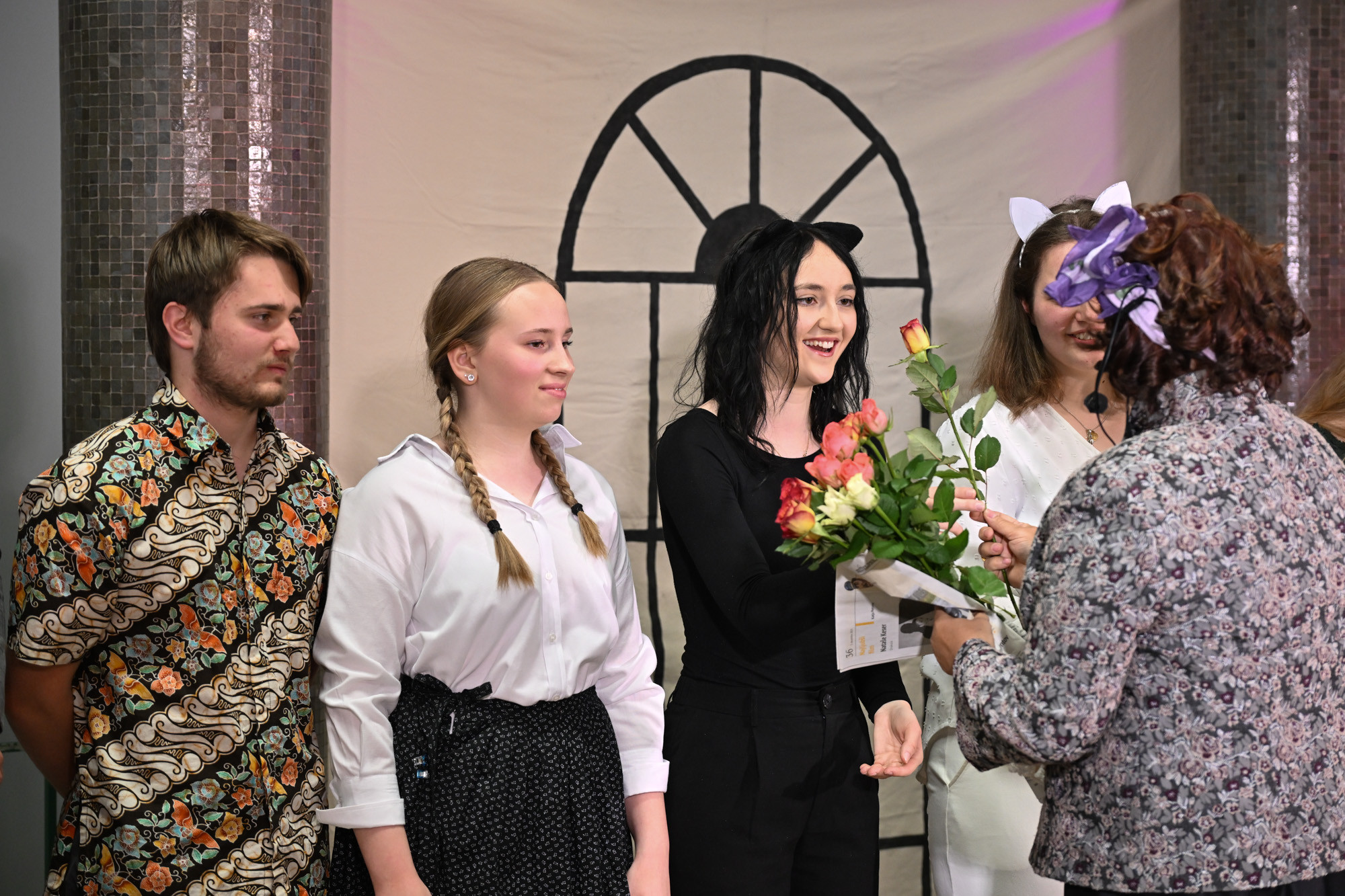 Nastop pevskega oddelka ob 50-letnici šole