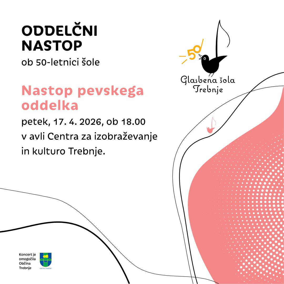 Nastop pevskega oddelka ob 50-letnici šole