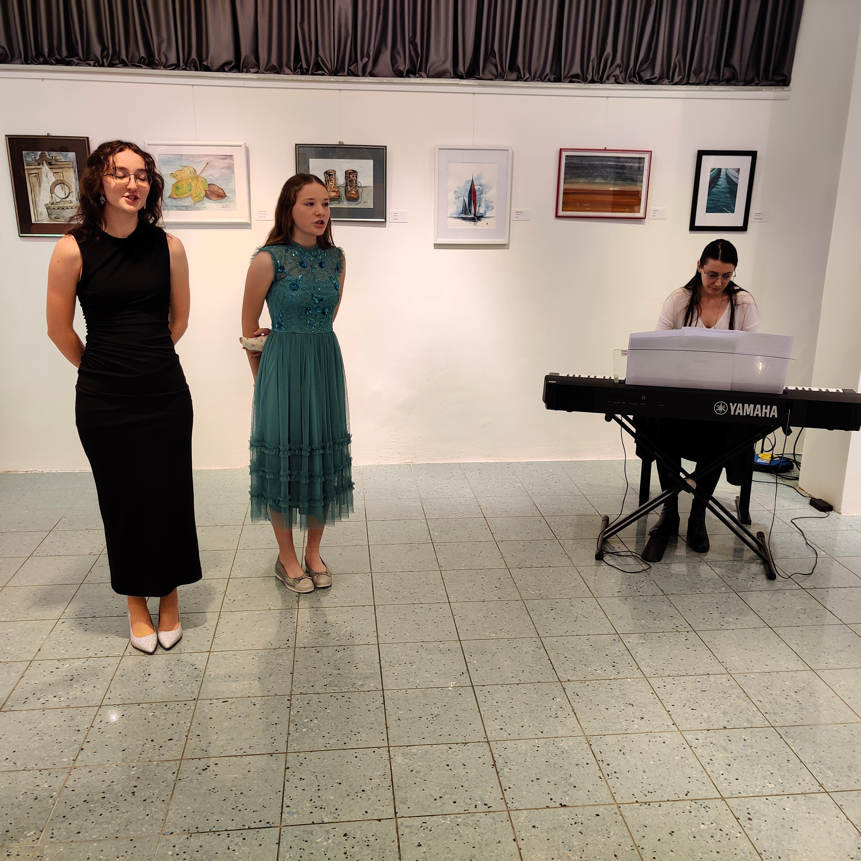 Odprtje razstave Skrivnost akvarela